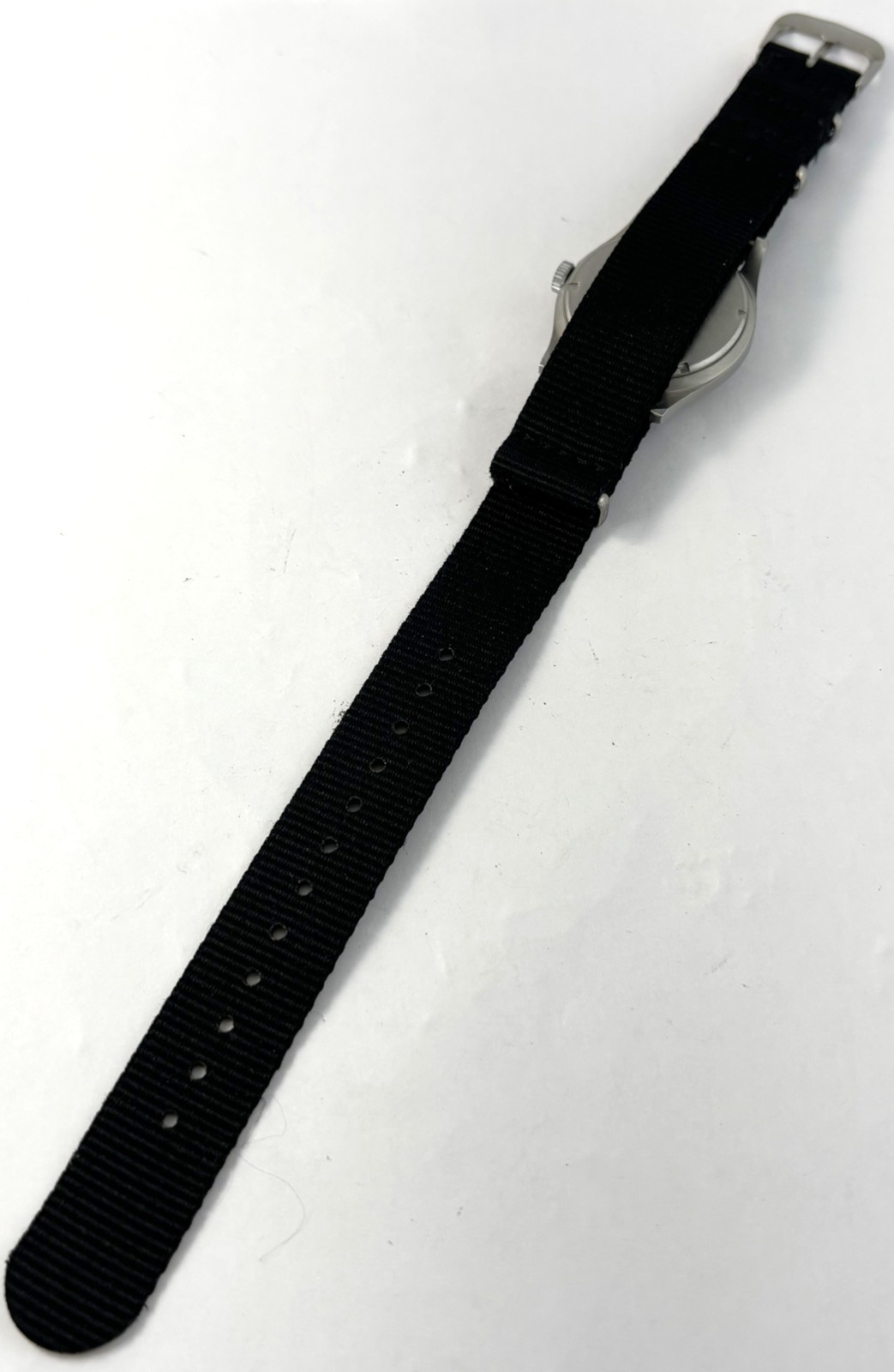 Vintage Hamilton Stainless Steel Mil-W-46374B US Military Mens Watch Dec 1982
