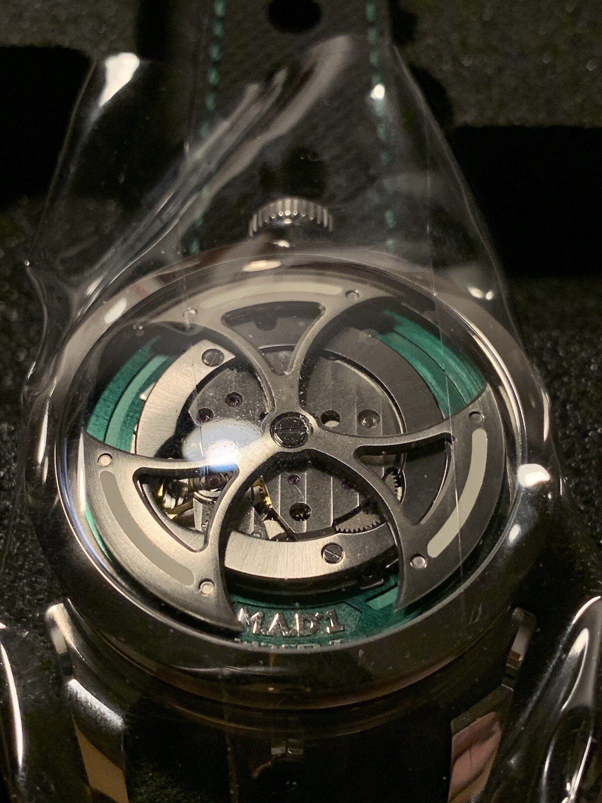 NEW M.A.D.1 Green MB&F M.A.D.Editions watch Discontinued MAD1