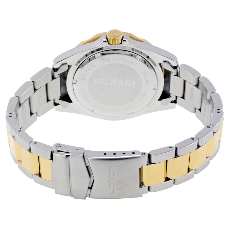 Invicta Unisex Watch Pro Diver Quartz Blue Dial Two Tone Steel Bracelet 8935