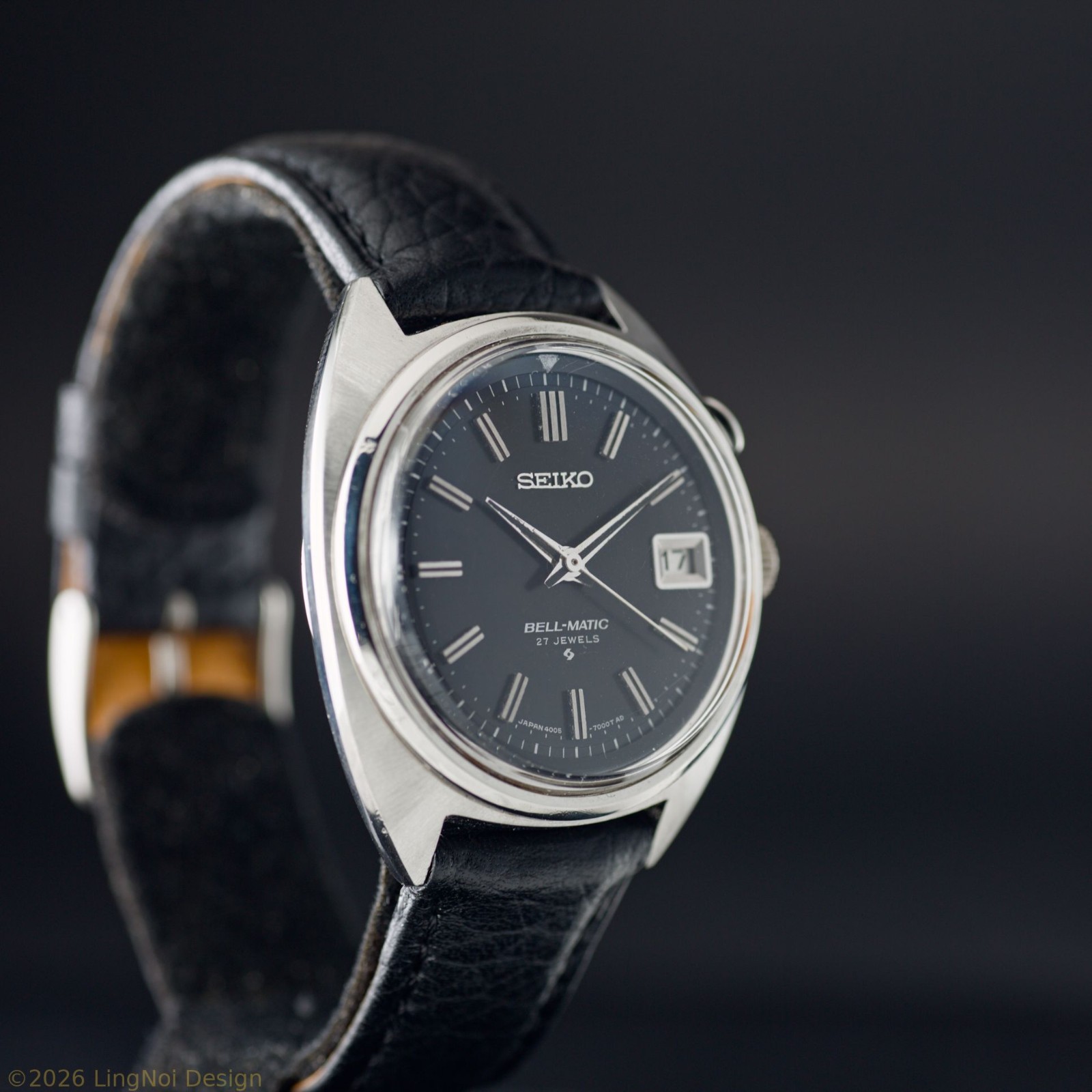 Seiko Bell-Matic 4005-7000 | Scarce Date-Only Edition | Serviced