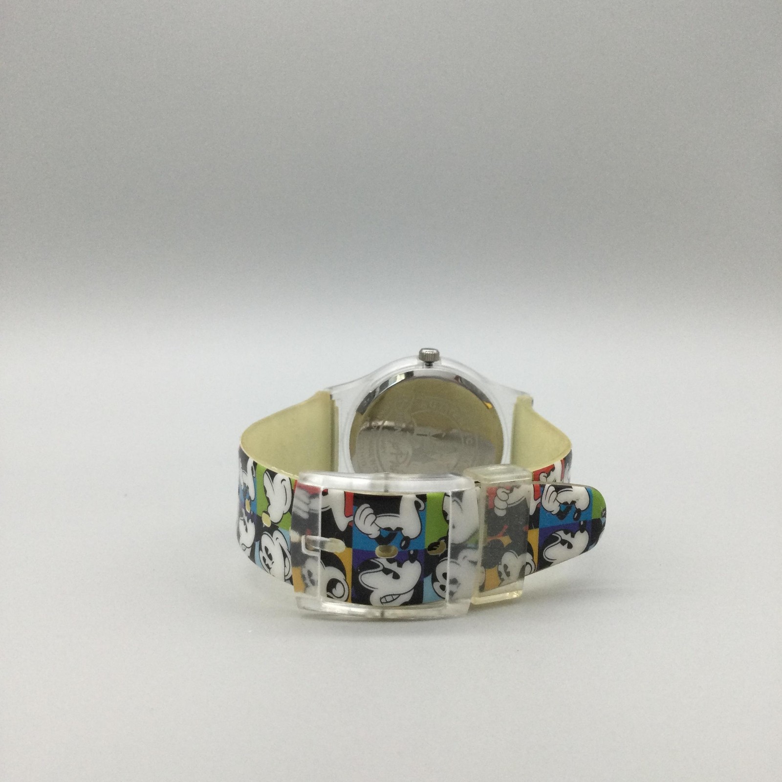 Disney Parks Womens Watch 33mm Mickey Mouse White Dial Multicolor New Battery