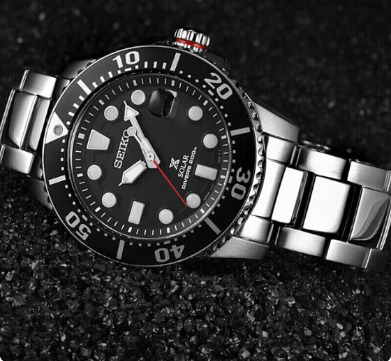 Seiko Watch PROSPEX Series Black Dial Watch SNE551P1