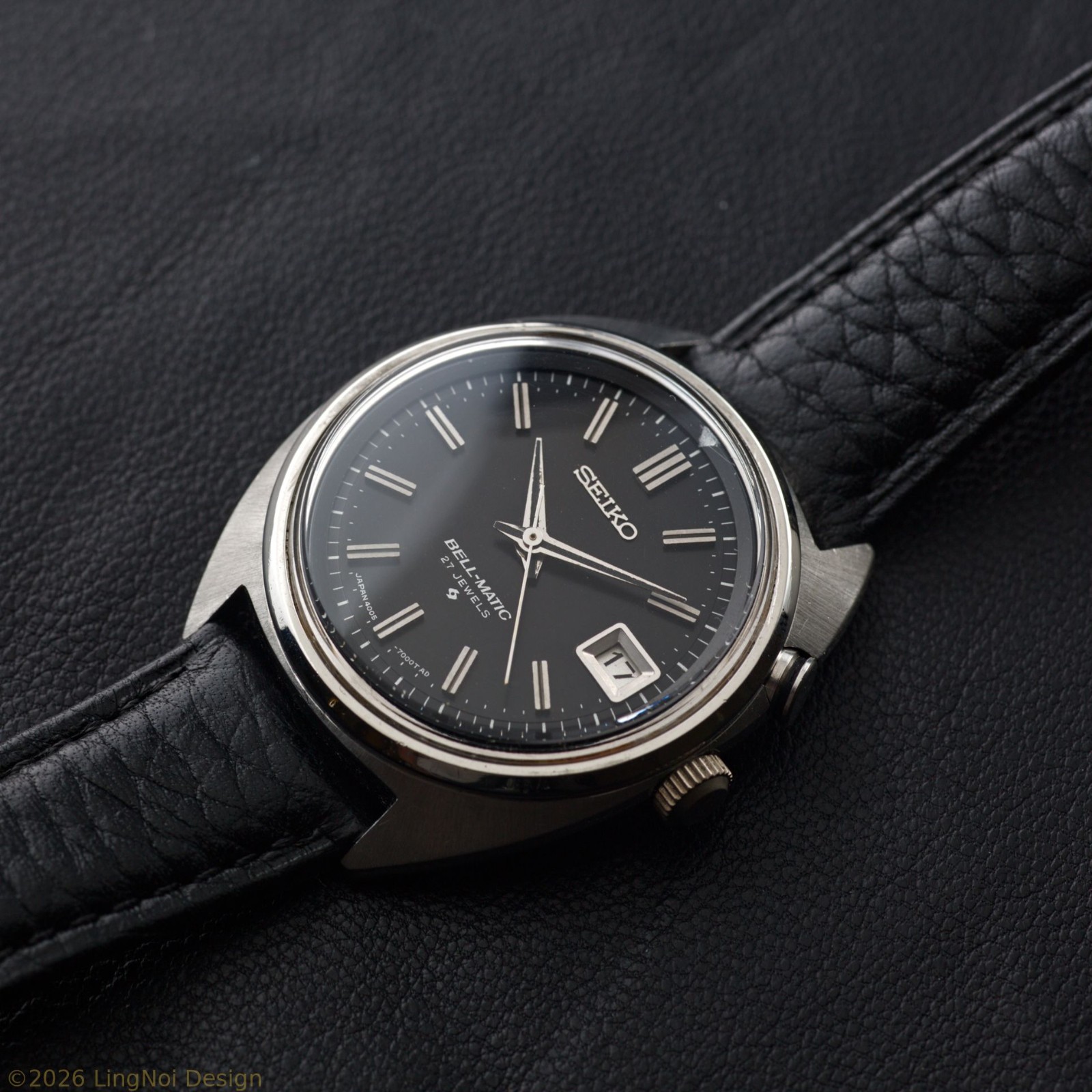 Seiko Bell-Matic 4005-7000 | Scarce Date-Only Edition | Serviced