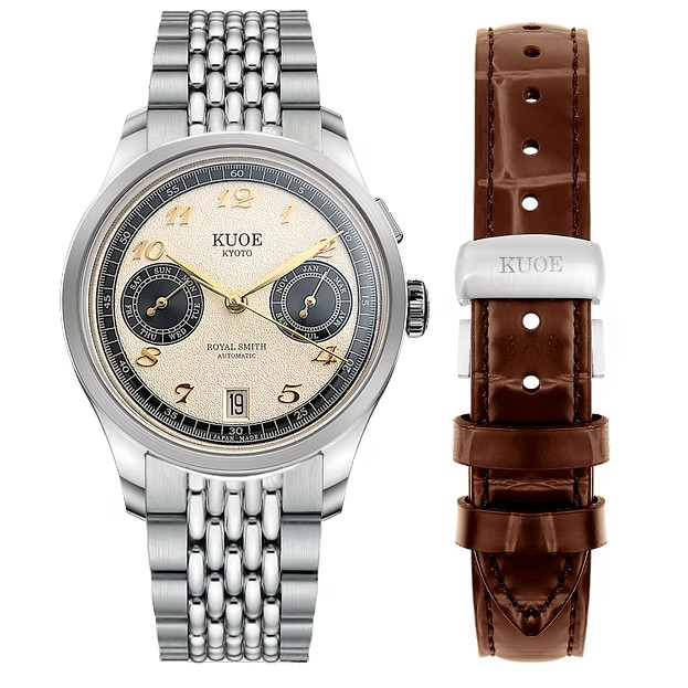 [Near MINT-] KUOE KYOTO ROYAL SMITH 90-010 35mm Automatic Men’s Watch JAPAN