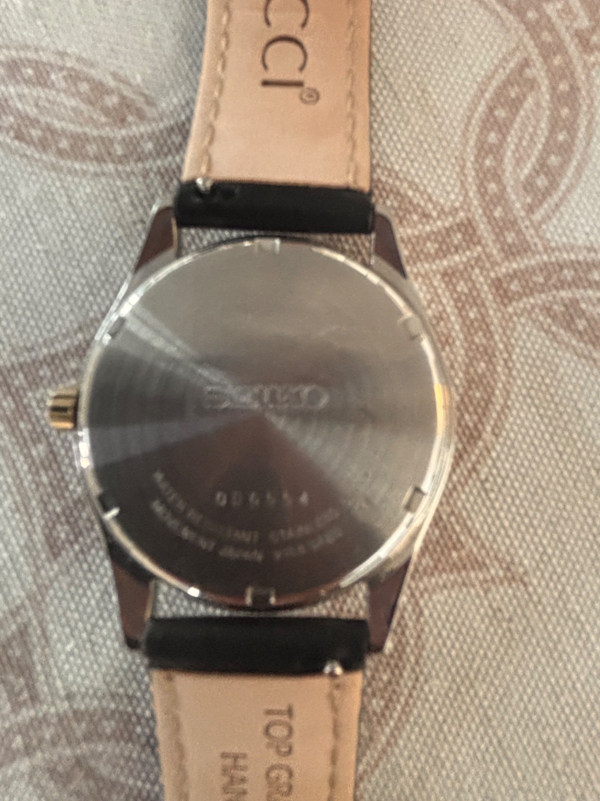 Seiko Solar Gray With Gold Accents Men’s Watch – OD6554 New $20 Battery