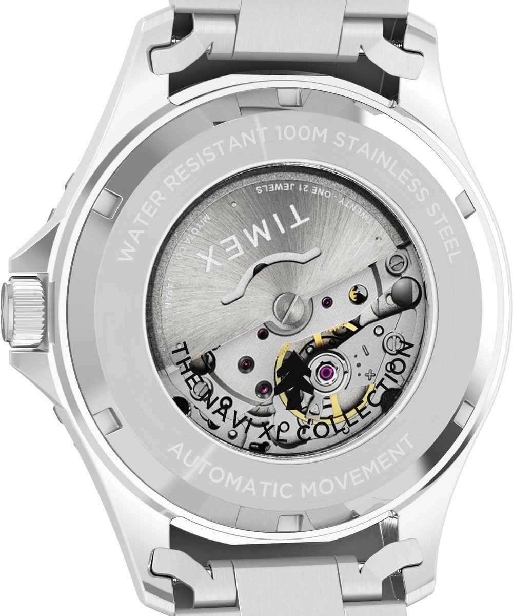 Timex Silver Mens Analogue Watch Navi TW2Y15300
