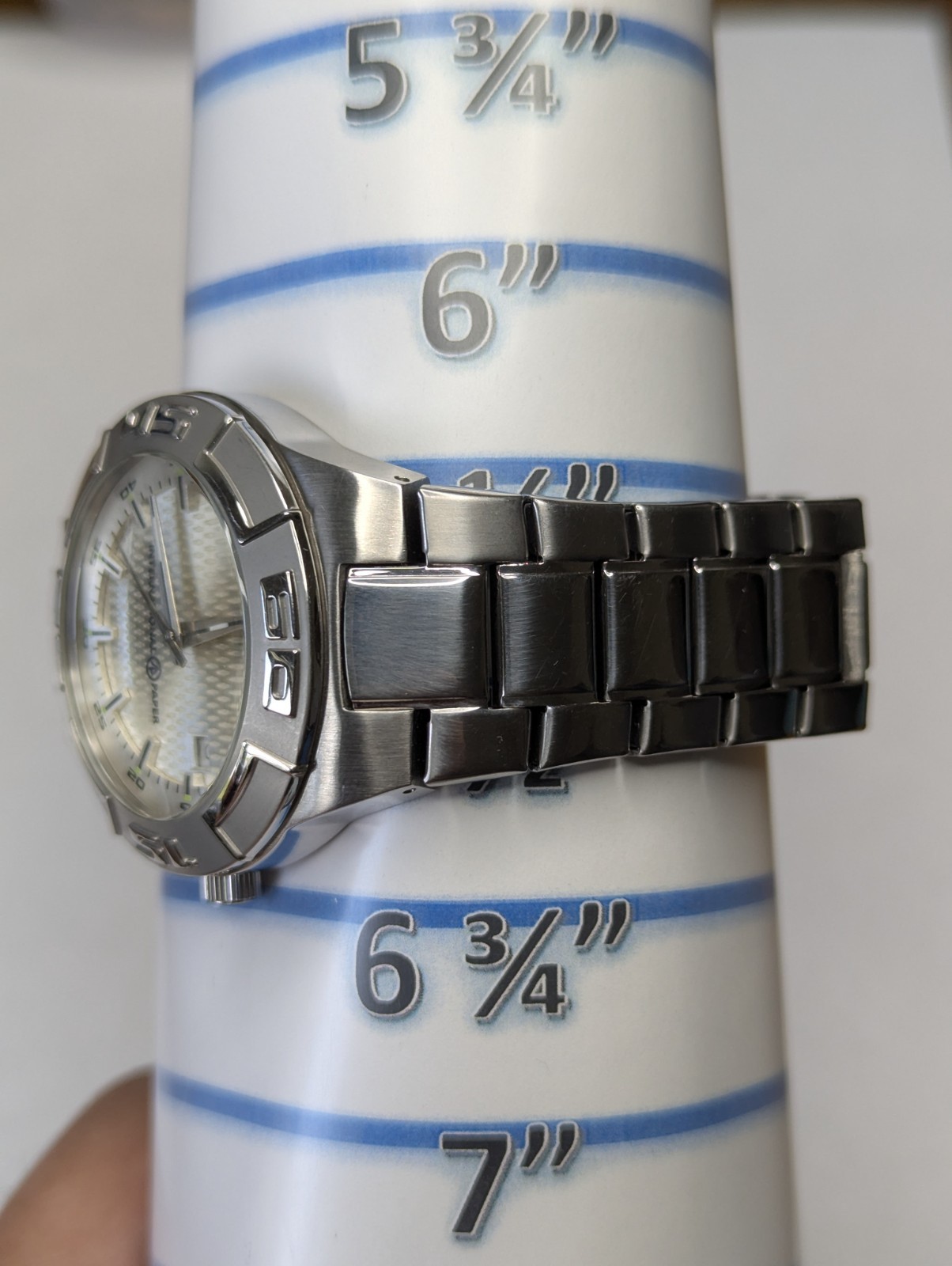 Fossil International Paper Men’s Watch w/ Date Quartz 10 ATM WR – Runs Tested