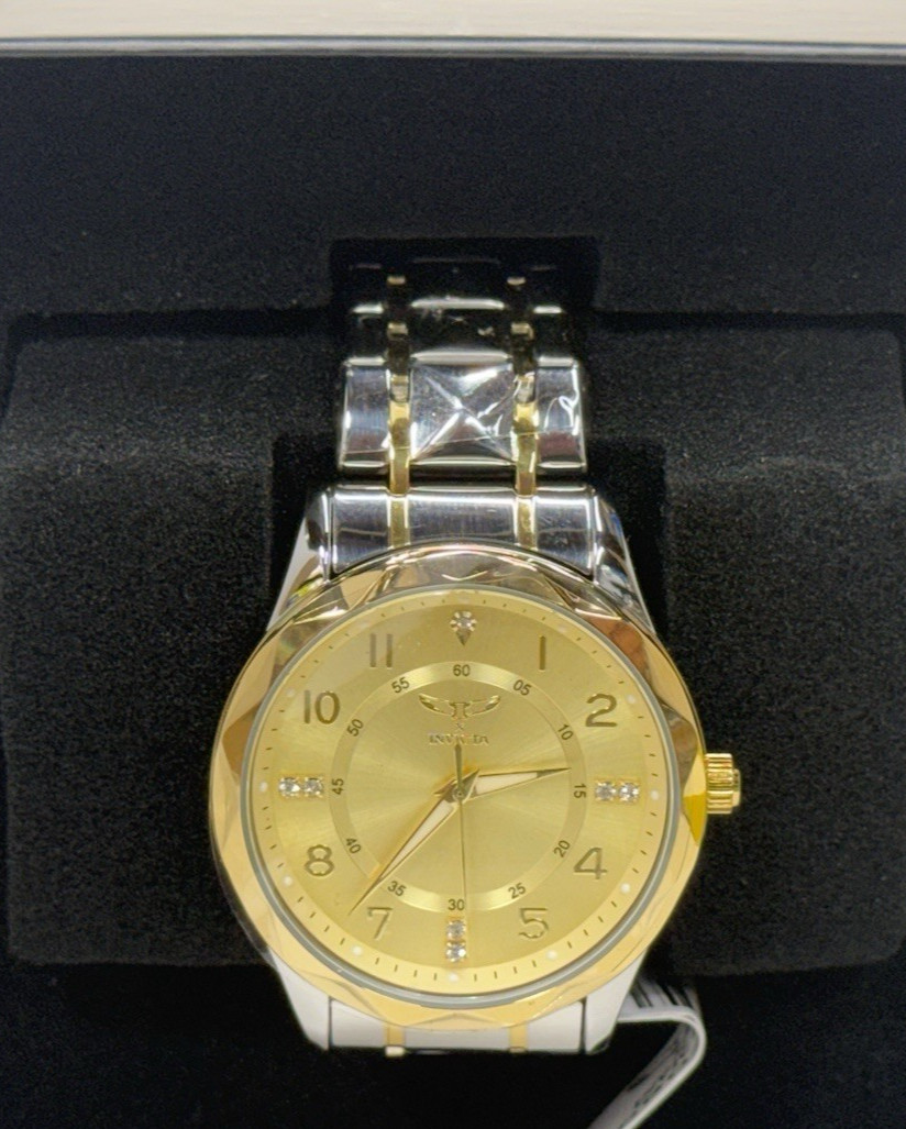 NEW – Invicta Men’s Specialty Gold Dial Watch – 69022