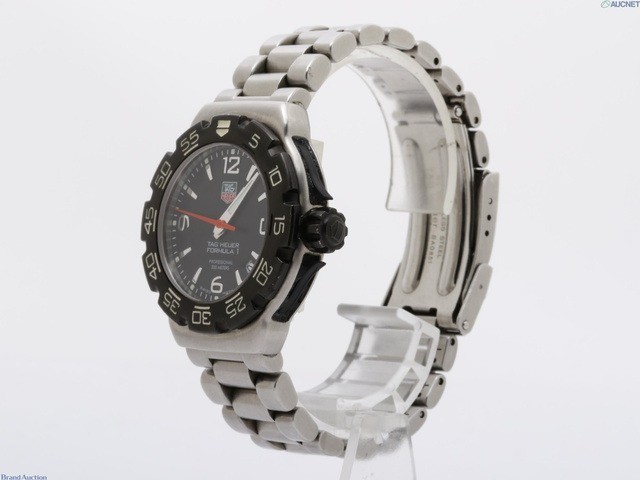 [Near Mint] Tag Heuer Formula 1 WAC1210 35mm Stainless Steel 200m Black Dial