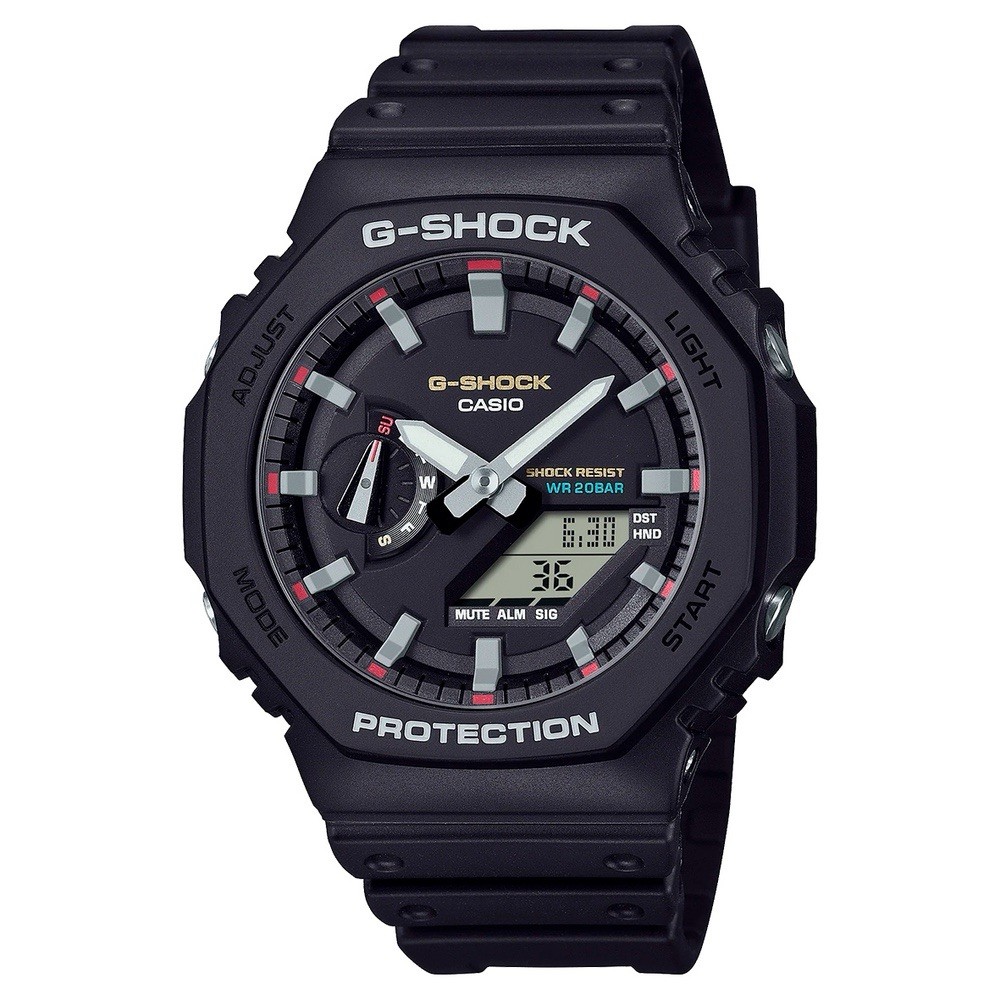 Casio G-SHOCK GA-2100 Men’s Black Resin Ana-Digi 200m Watch w/ Box