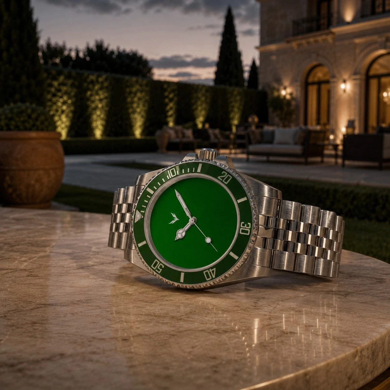 Fenice Subtrack Veridium Void Automatic Watch 10ATM Miyota 20mm