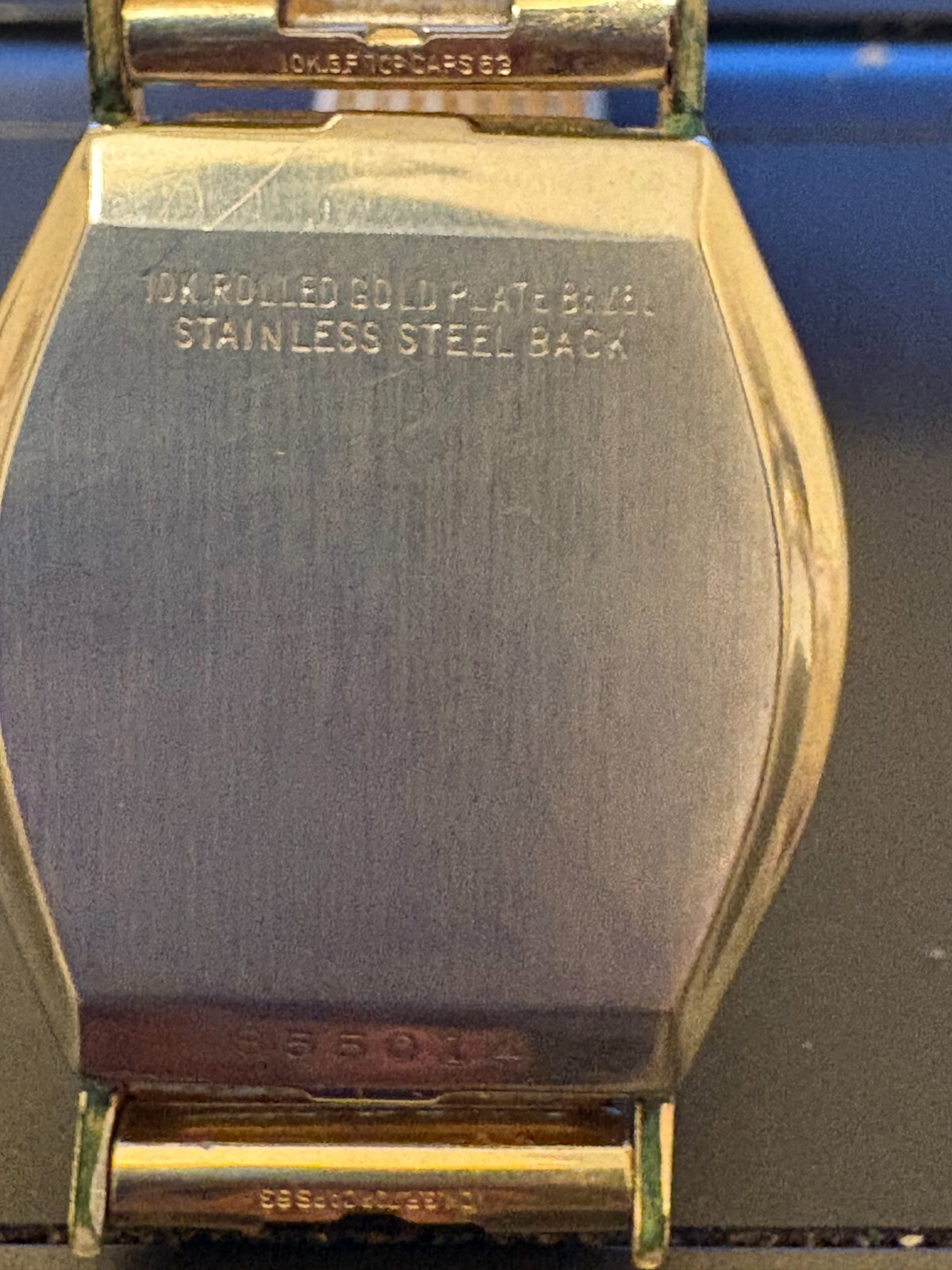 Estate 1950’s 10K RGP Benrus Diamond/ Baguette Ruby Men’s Watch for Repair Parts