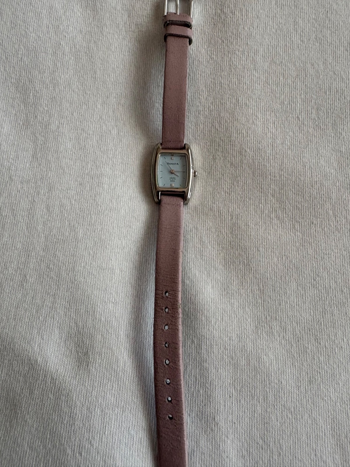 Ladies Working Titan Fashion Quartz Blue Dial Watch India with NEW Battery #149