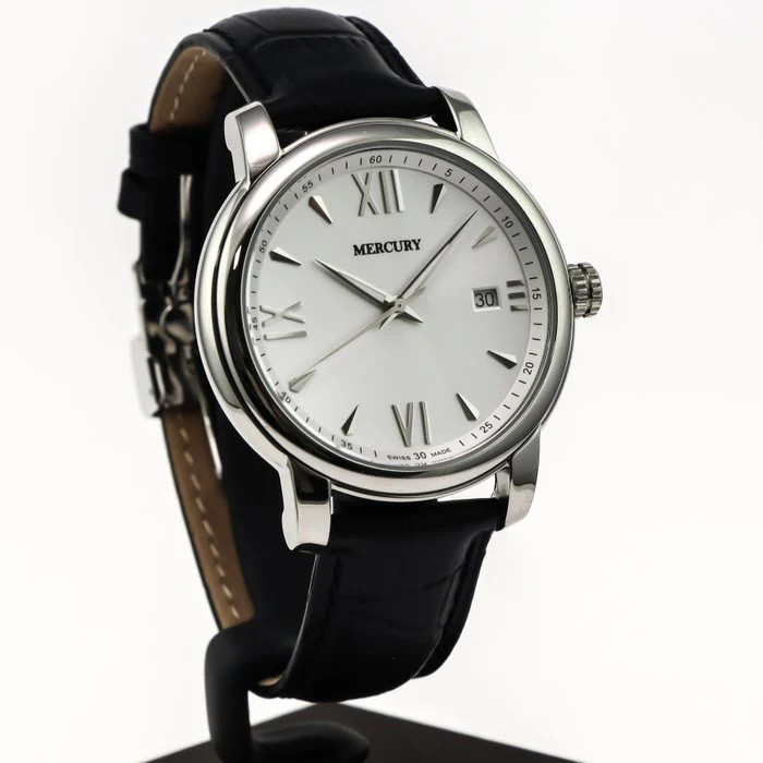 Mercury – Swiss Watch – ME410-SL-1 Quartz 41 mm ME410 50m (5 ATM, 169 ft)
