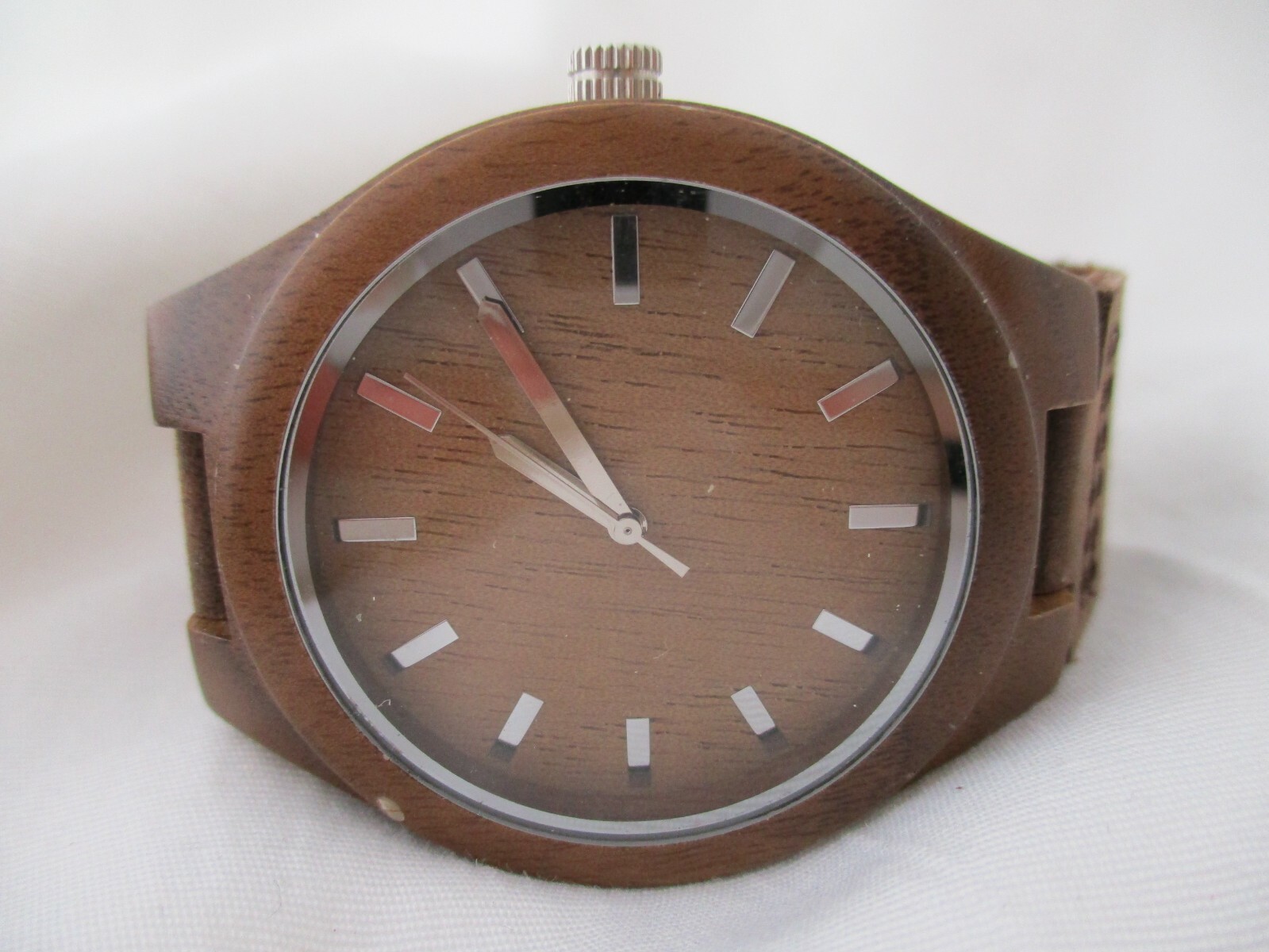 “3 Years Down Forever To Go” Brown Buckle Band Watch