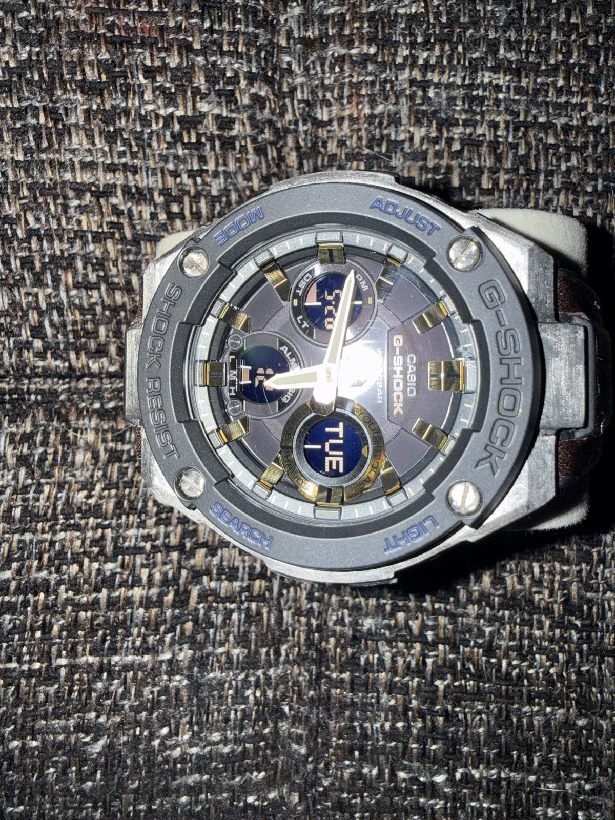 Casio G-Shock GSTS100G-1A Men’s 59mm Quartz Wristwatch