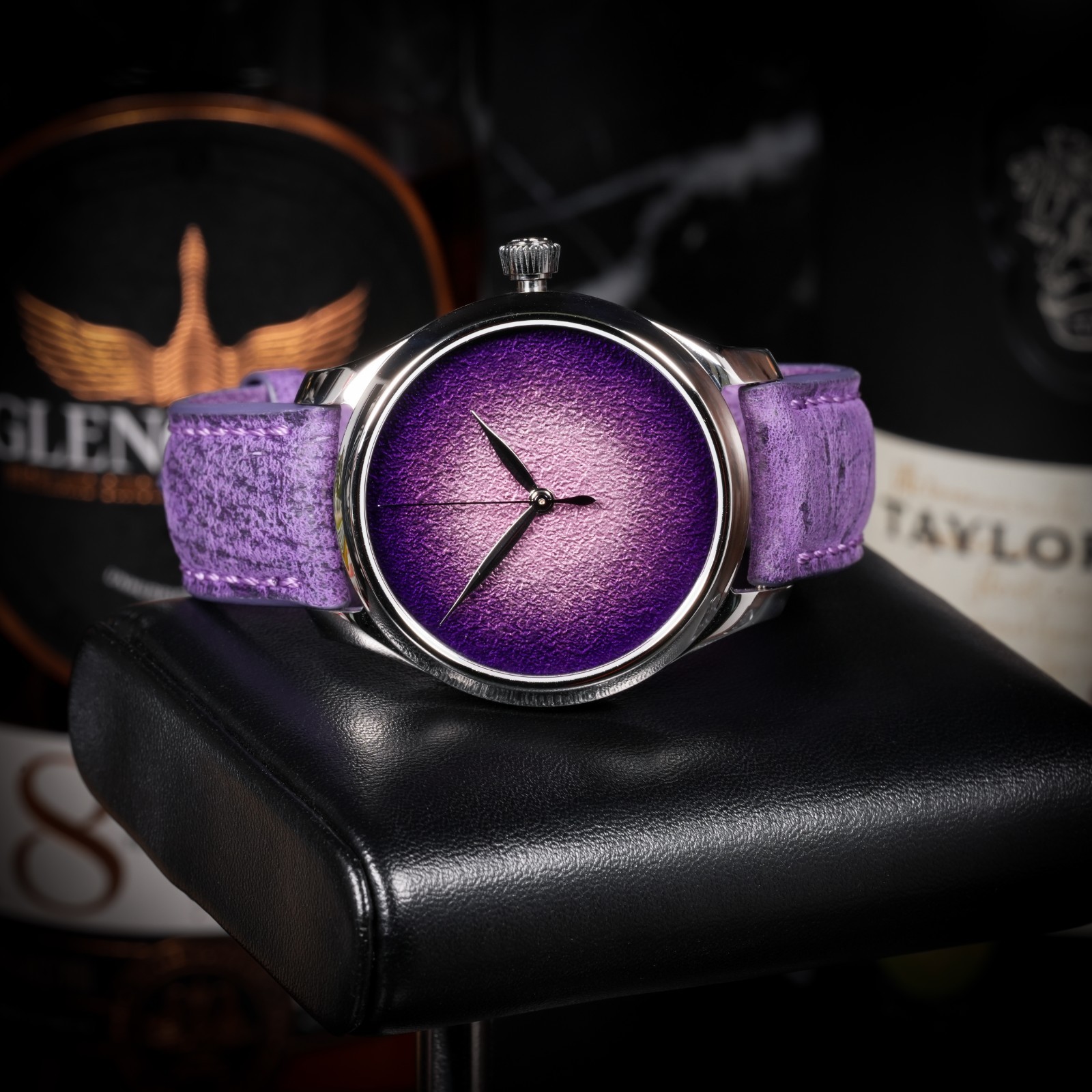 H. Moser & Cie. Endeavour | Purple Enamel Concept 40mm | Full Set