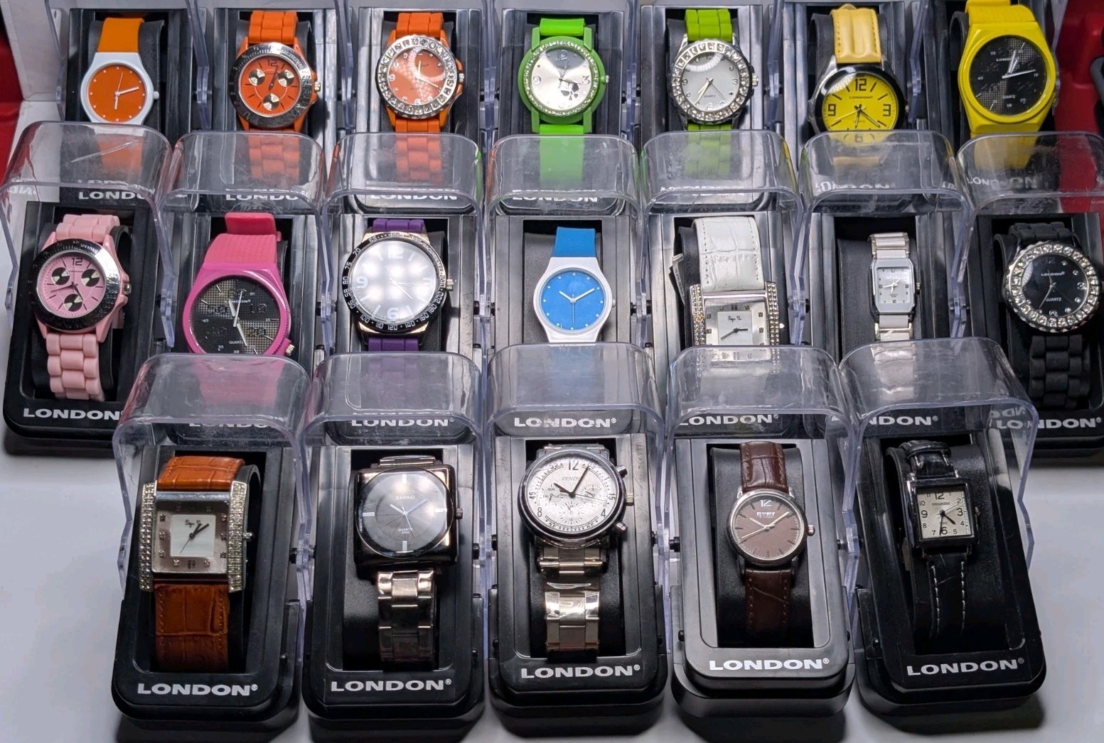 19 Pc Wholesale Fashion Watch Lot New Untested Needs Batteries Reseller