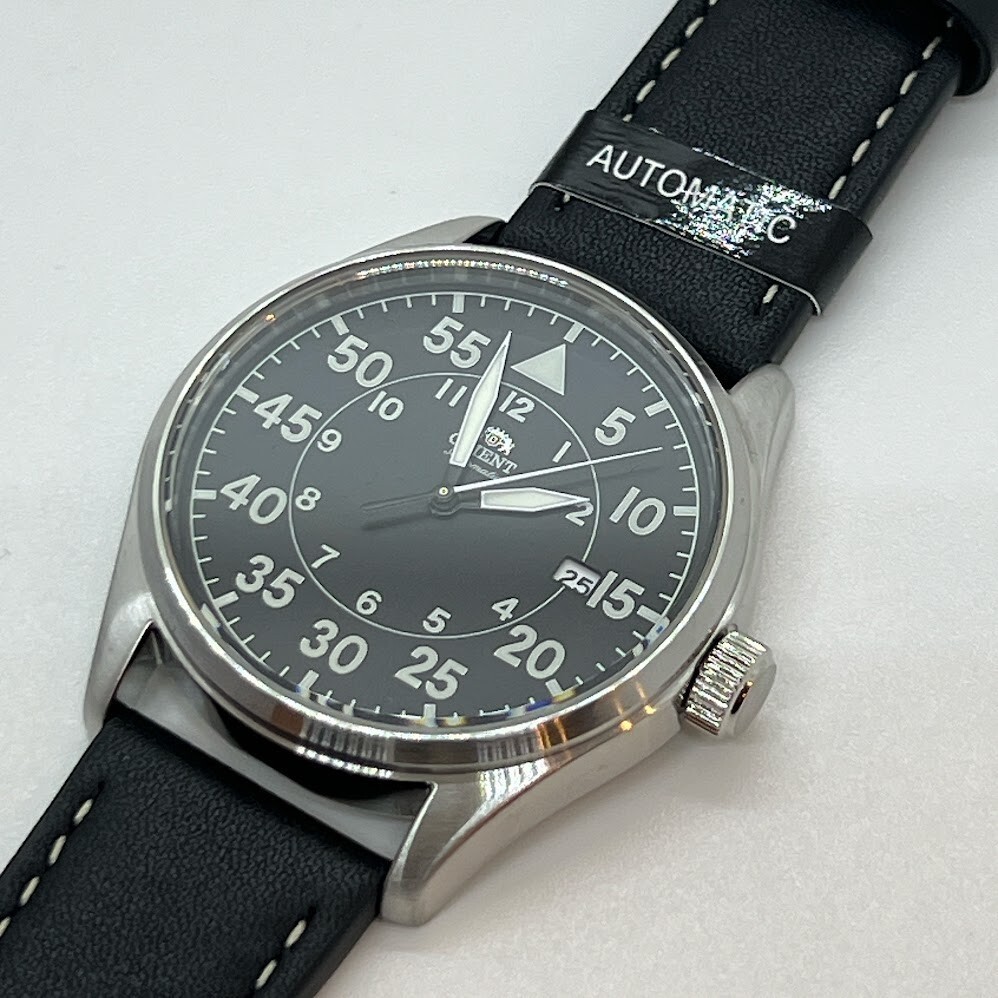 Brand New Orient RN-AC0H03B Automatic Flight Pilot Sports Mechanical Black Japan