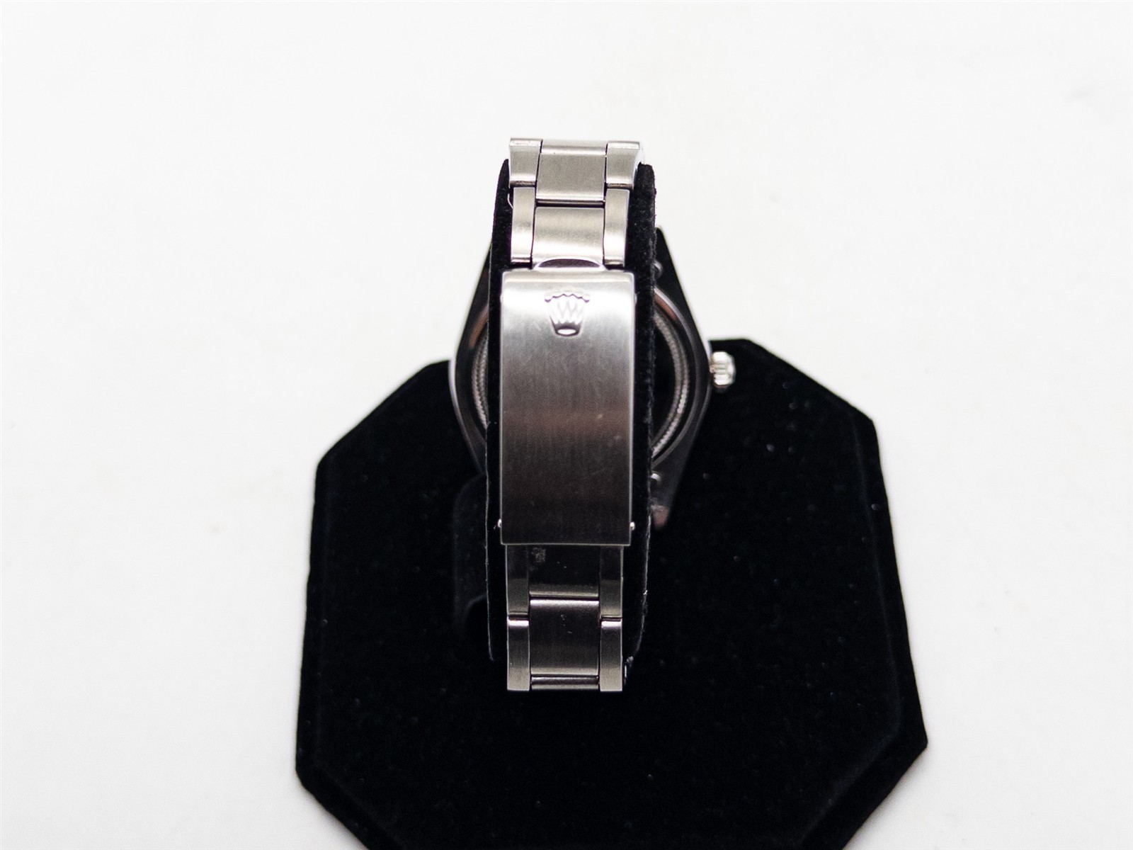 Vintage $14,000 ROLEX OYSTER PERPETUAL BLUE Tiffany & Co SS Mens WATCH SERVICED