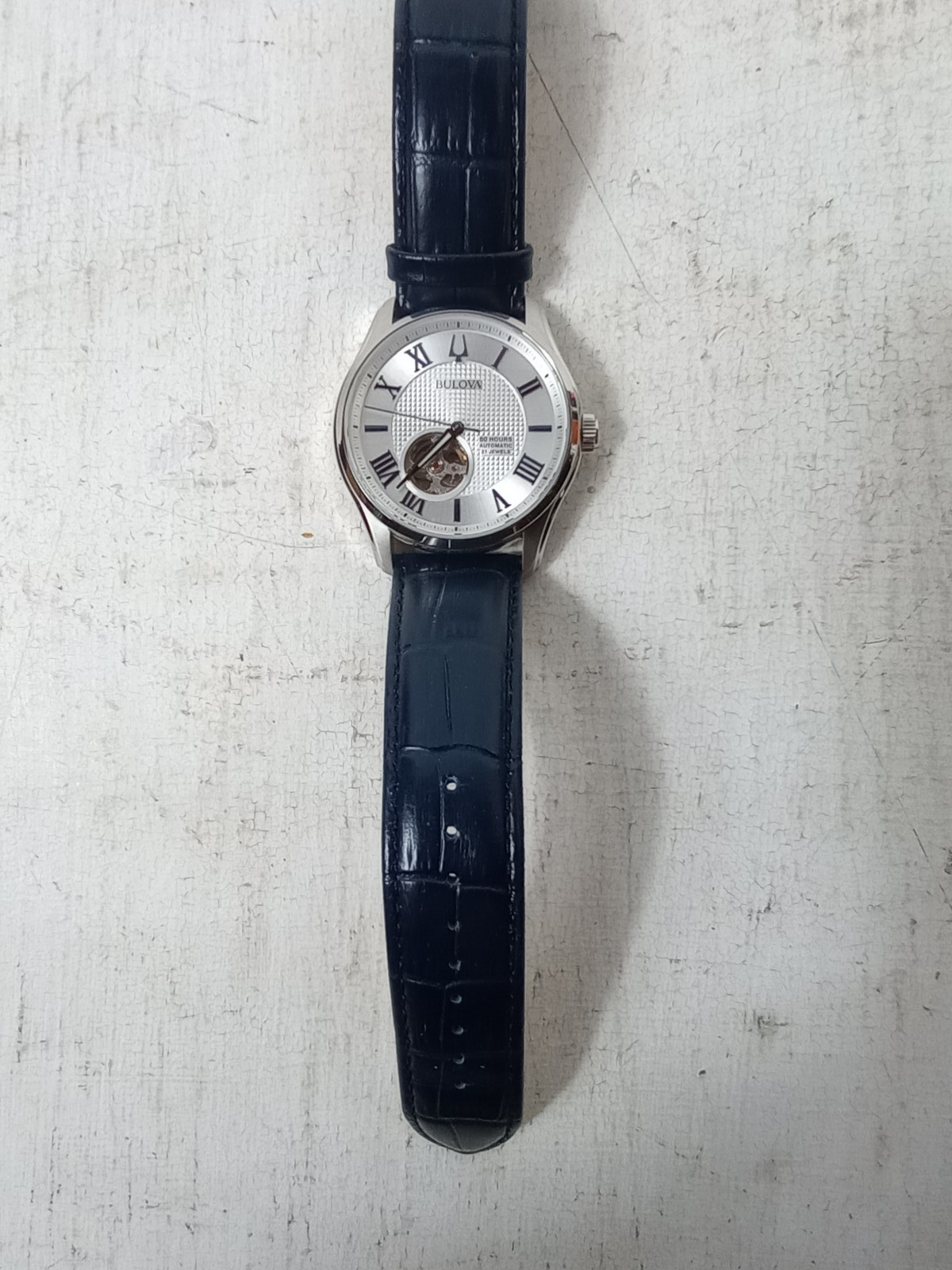 Bulova 96A206 Wilton Automatic Men’s Watch w/ Rotating Charge Case
