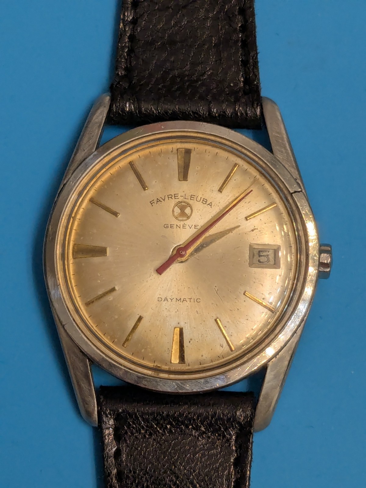 Favre Leuba Daymatic Automatic Men’s Watch Cal 1152