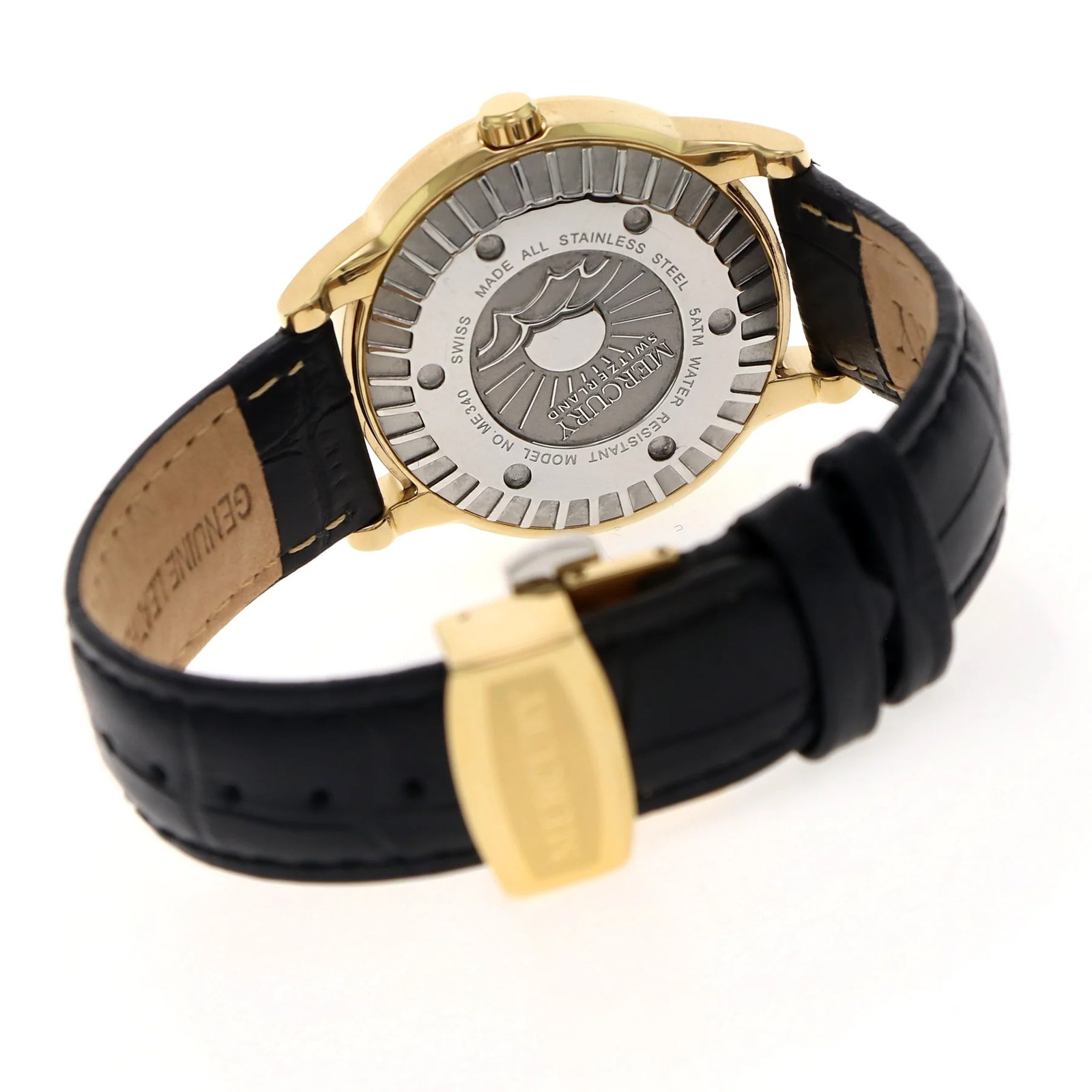 Mercury – Swiss Watch – ME340-GL-1 Quartz 36 mm ME340 50m (5 ATM, 169 ft)