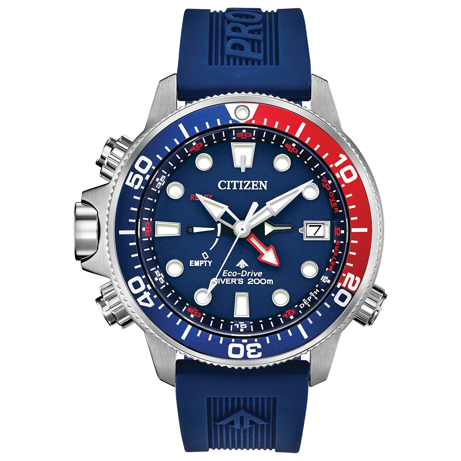 New $795 Citizen Promaster Aqualand Men’s Dive Watch Blue Dial BN2038-01L