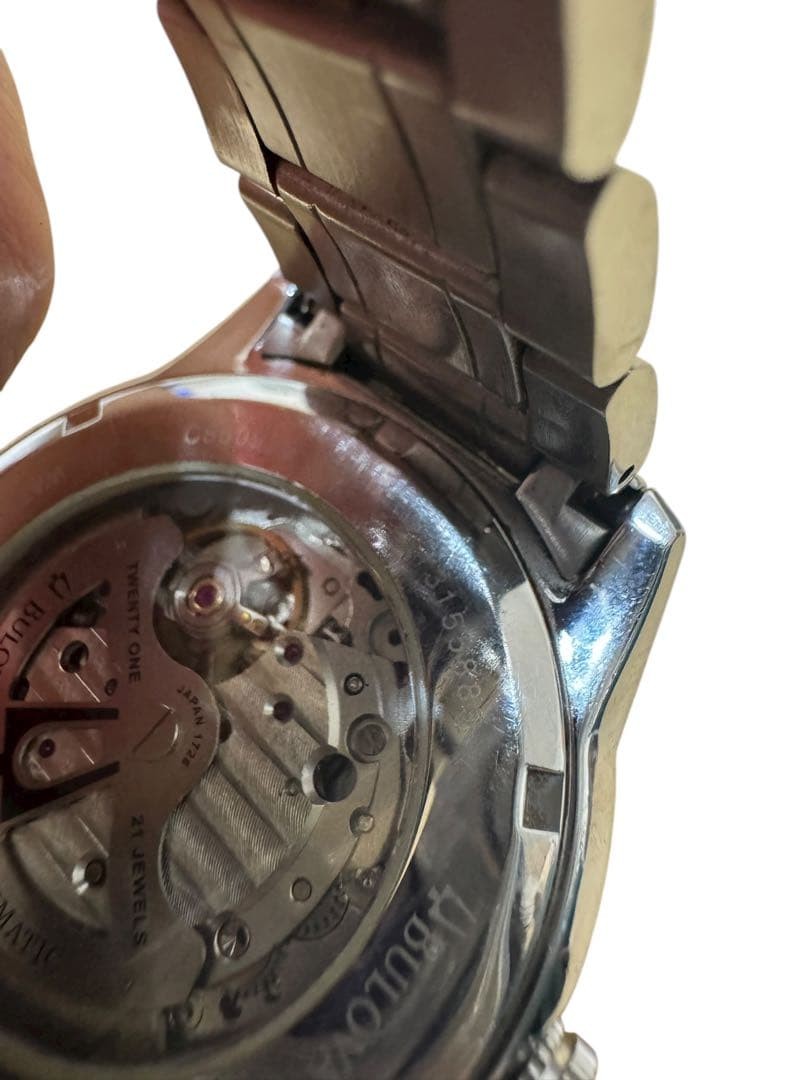 BULOVA 96A119 Skeleton Automatic 21
