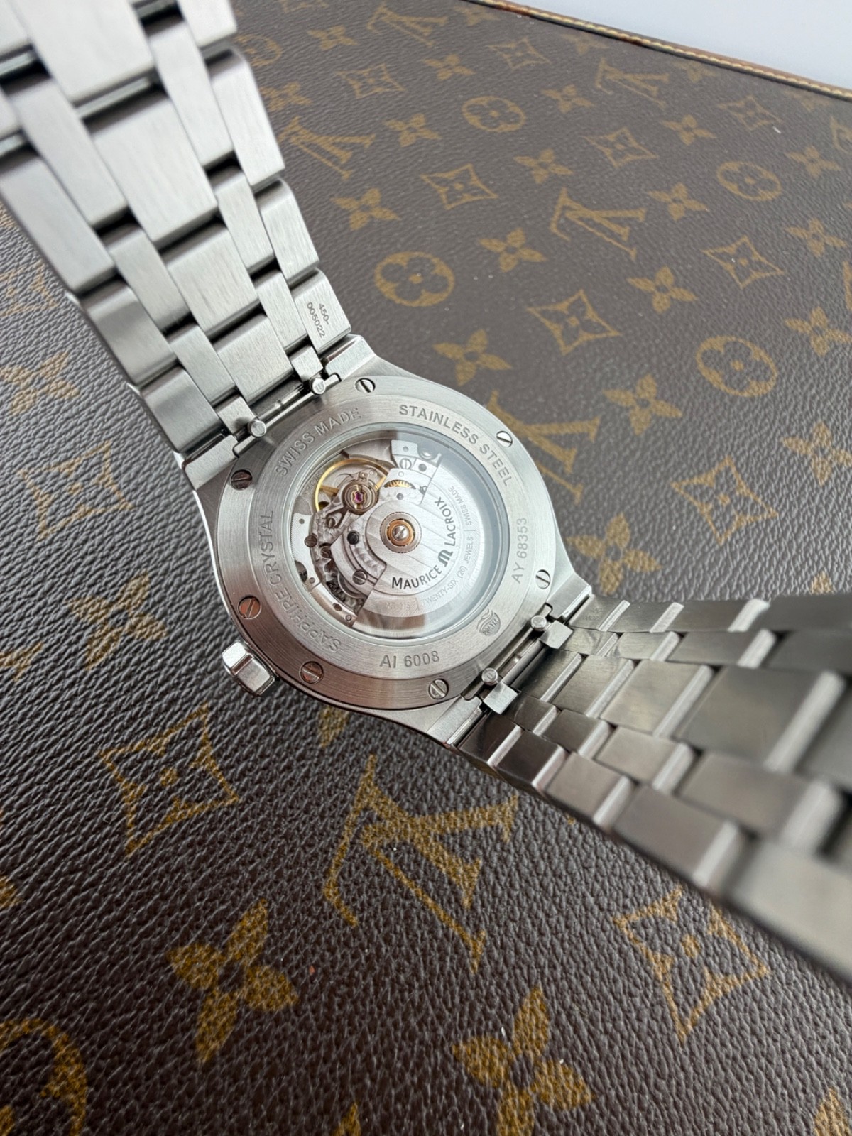 Maurice Lacroix AIKON Automatic Calibre ML115 Case 42mm Grey Dial Full Set