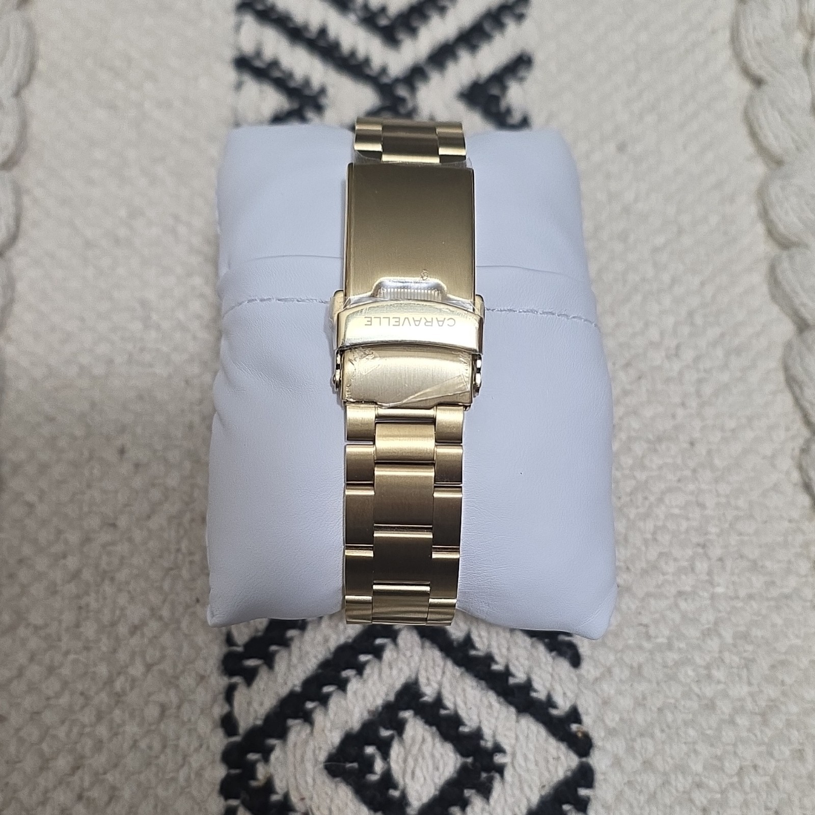 Caravelle Sea Hunter Automatic Green Dial Gold Bracelet 39mm Date 666ft