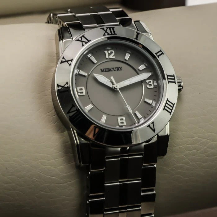 MERCURY – Swiss Watch – ME10230-SS-2 Swiss Quartz 36 mm ME10230 50m (5 ATM,