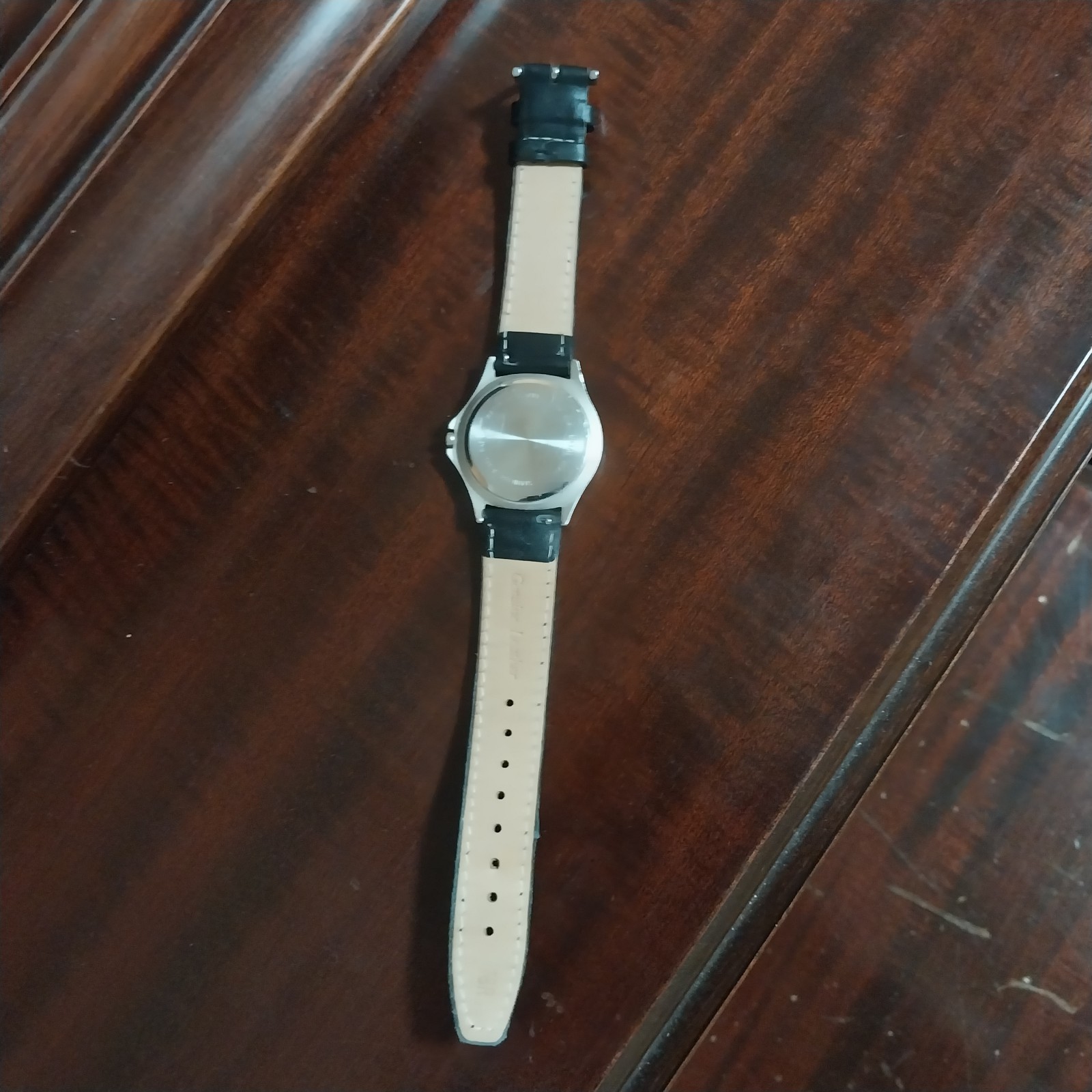 Harley Davidson Watch With Black Leather Band