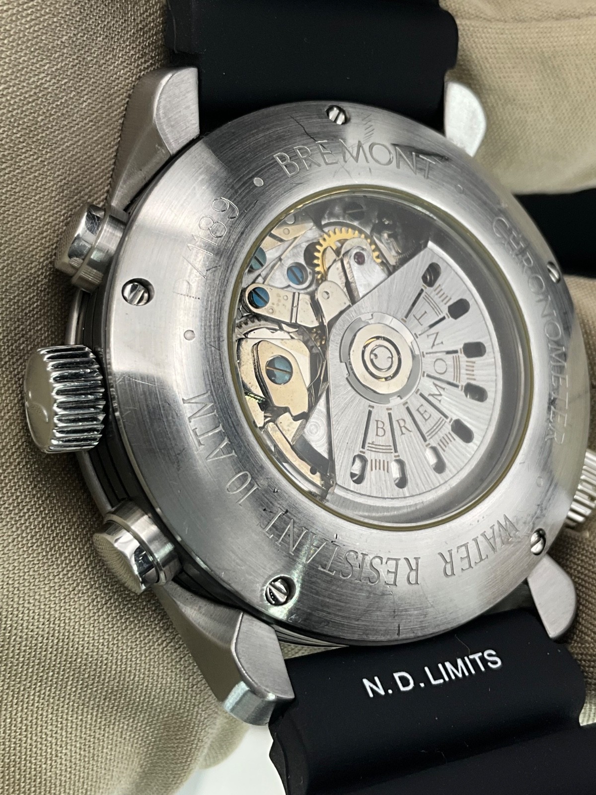 Bremont ALT1 Blue Men’s Blue Strap Watch – ALT1-P/BL 3 Straps Set