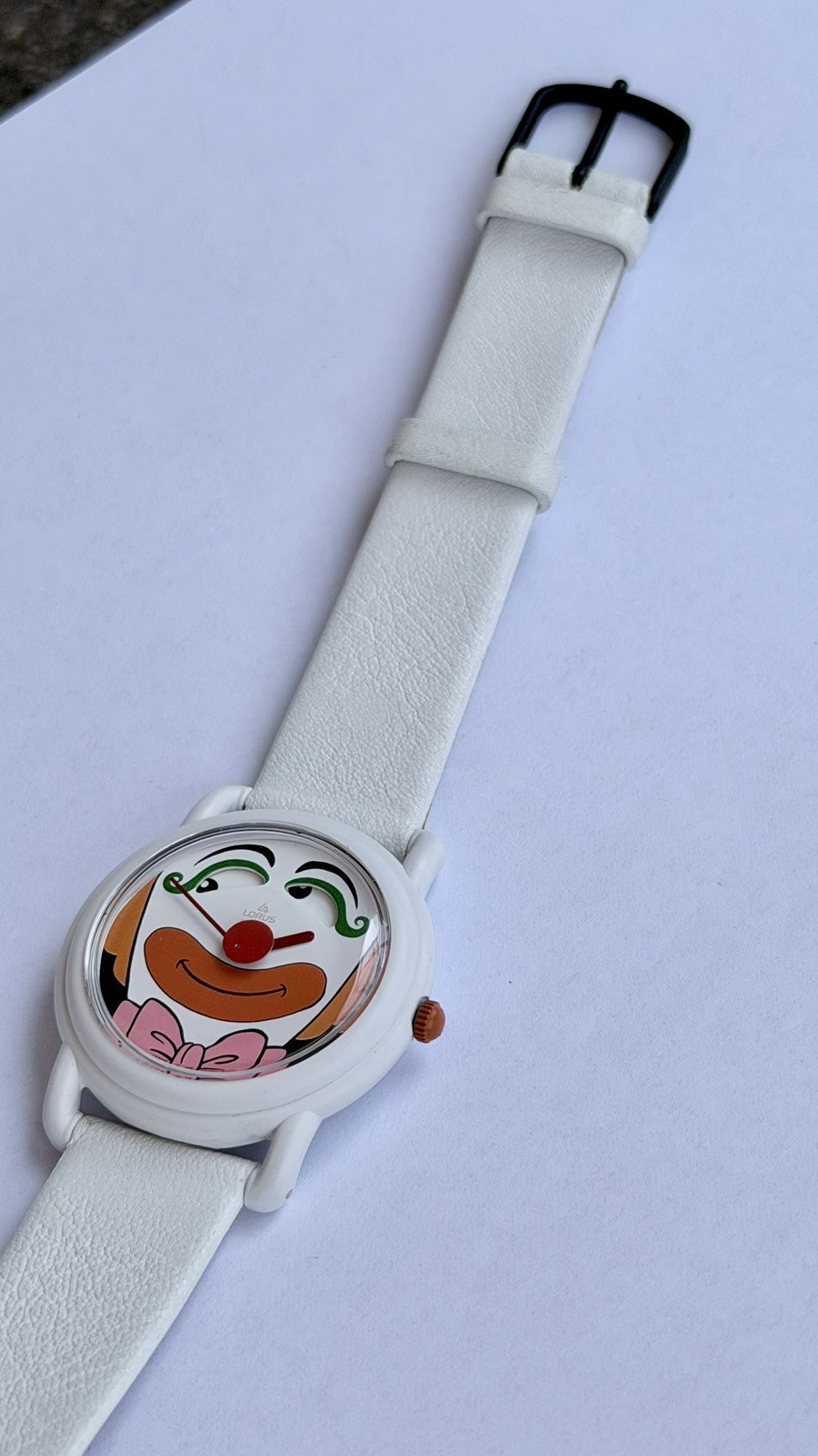 Lorus RQP015 Clown Dial NOS 33mm Quartz Vintage 1990s Rare Seiko Group