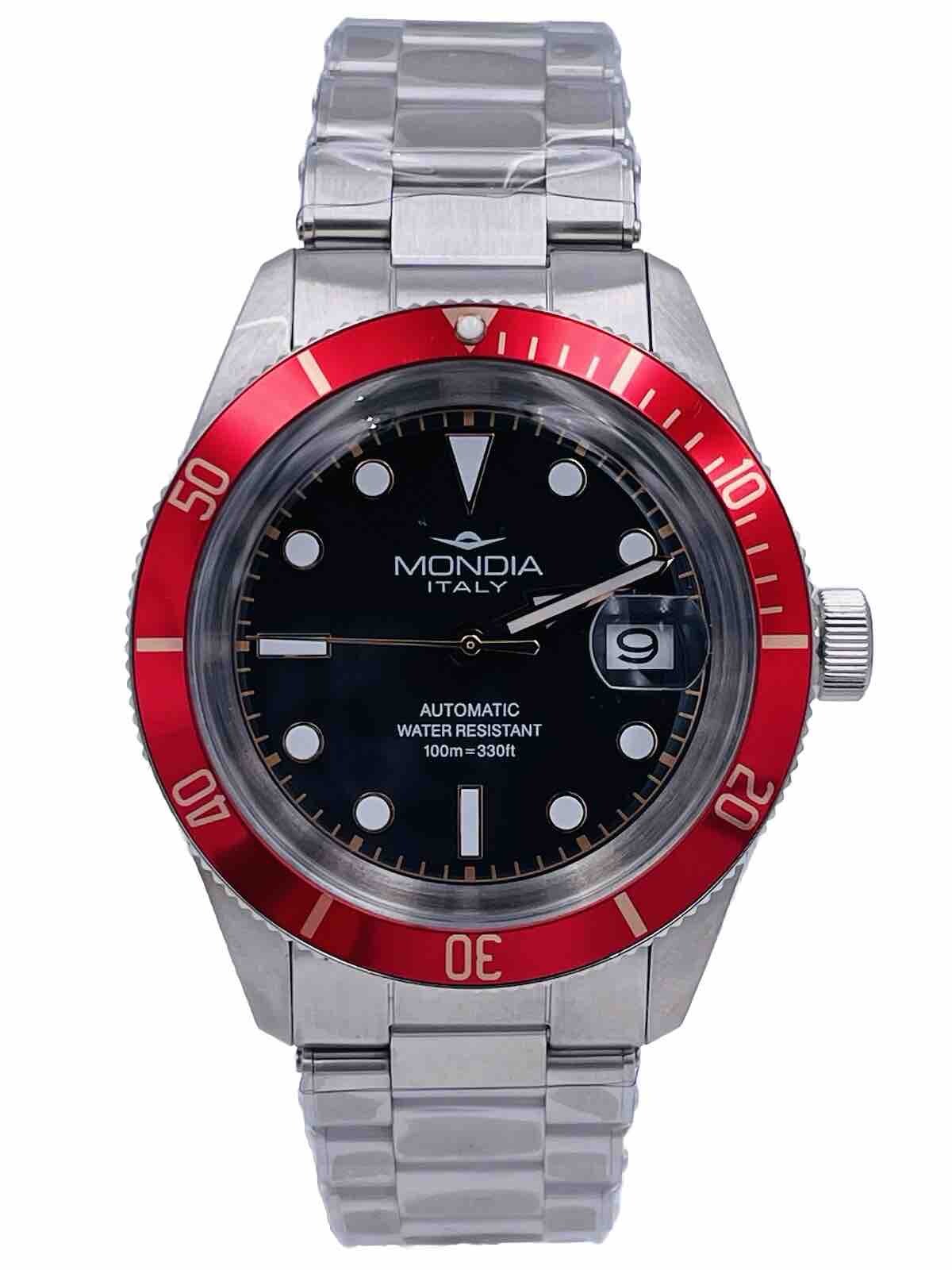 Watch Mondia Italy Heritage Diver 1 21/32in Wr100m Mi821R/450 on Sale New