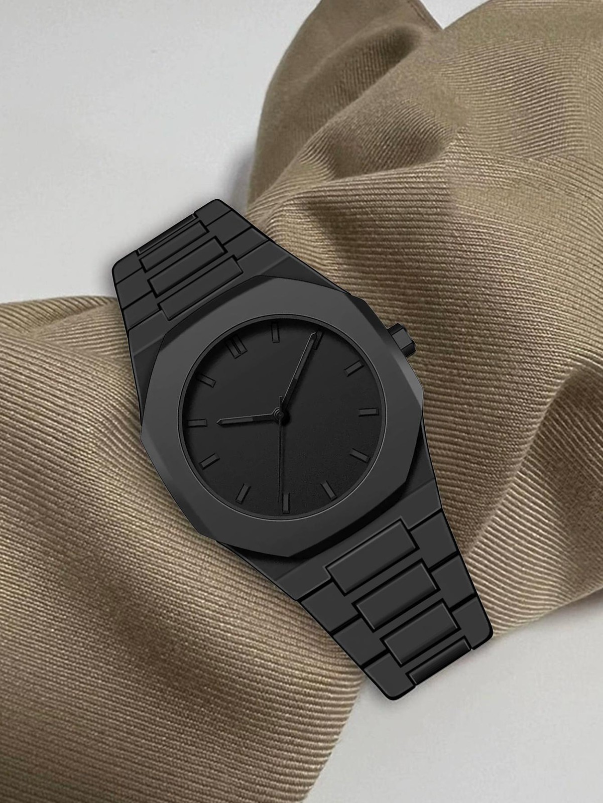 TOMI Men Quartz Watch Sport Simple Minimalist Style Casual Analog Wristwatch