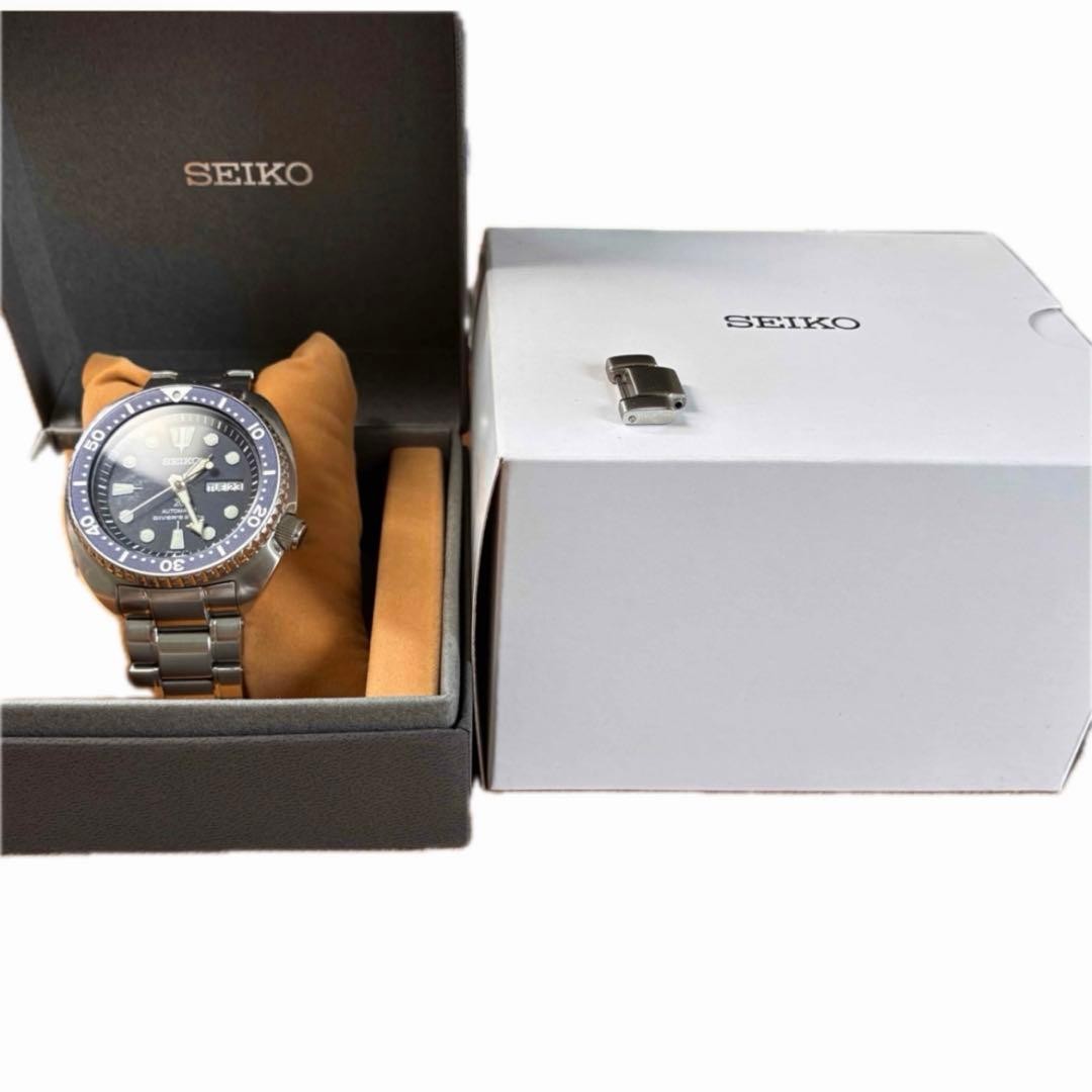 Seiko Prospex Turtle Diver Automatic 200m Watch Stainless Steel From Japan