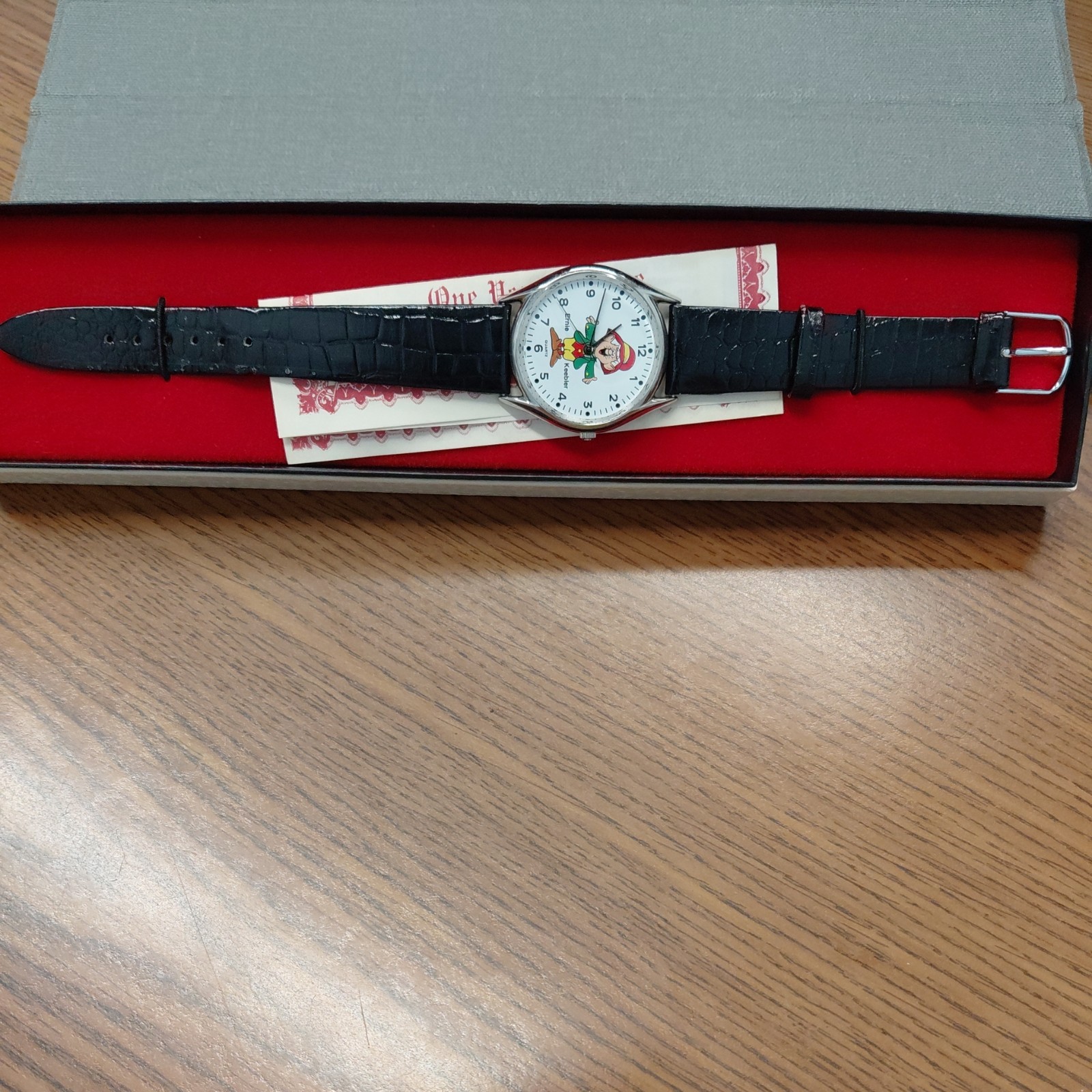 Vintage Ernie Keebler Watch Quartz Watch-NOS-RUNNING