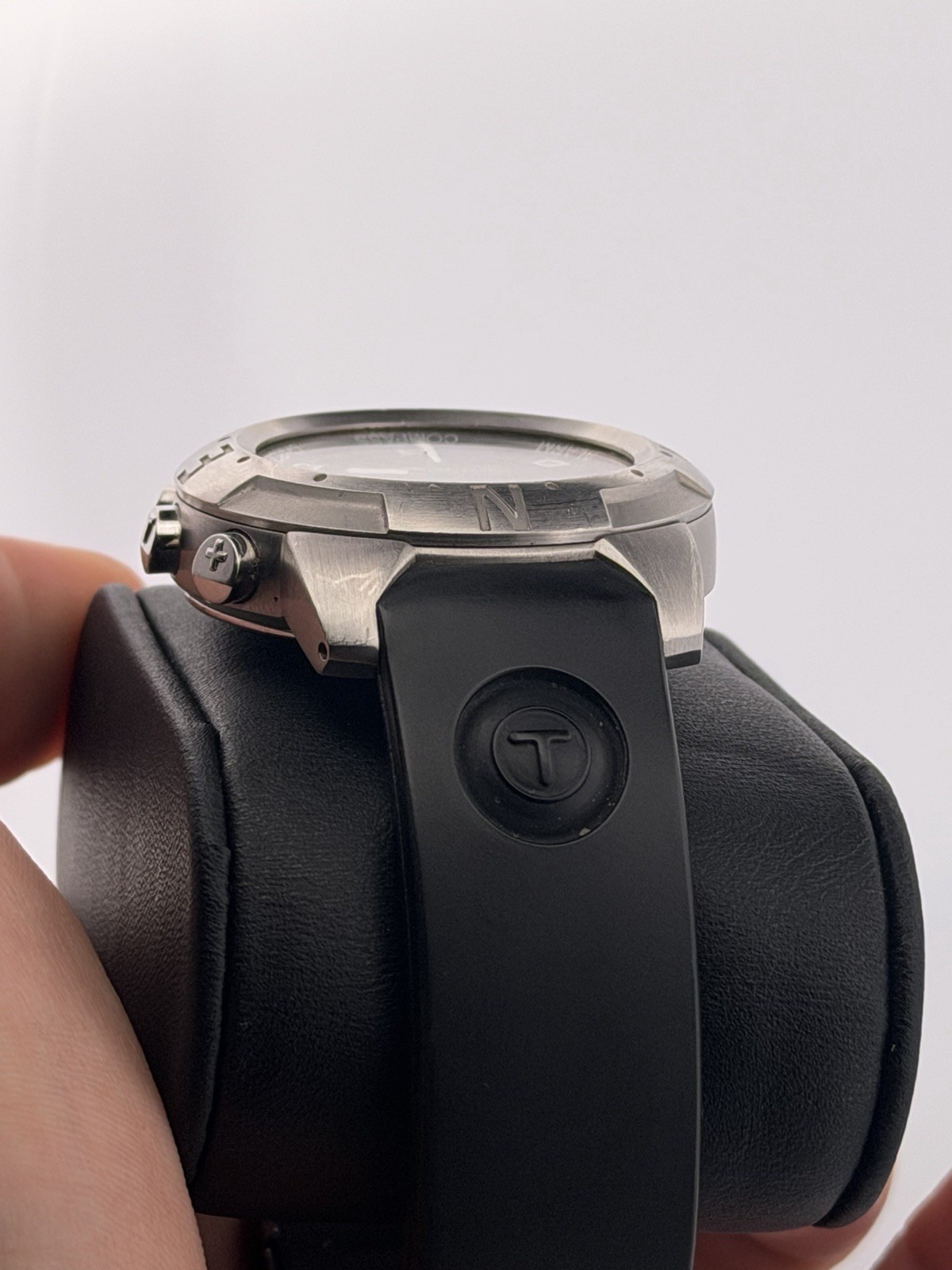Tissot T-Touch Titanium Multifunction Watch Altimeter Compass Chronograph Swiss