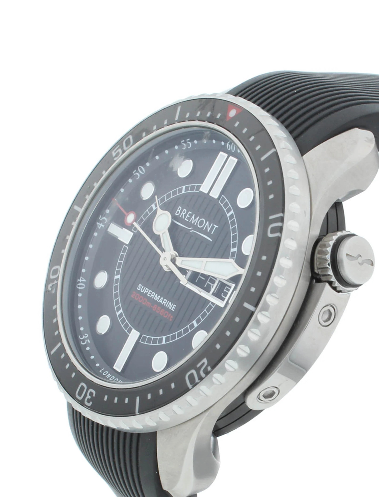 Bremont Supermarine S2000 Black Dial 45mm Automatic Men’s Watch S2000-BK-S