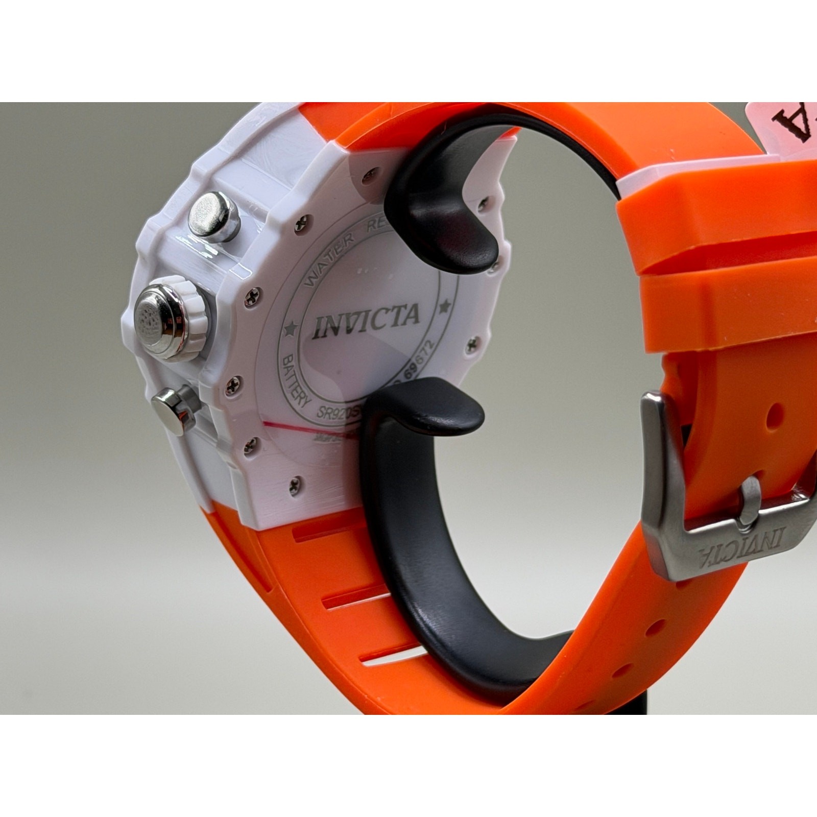 Invicta Vaulthan Racing Orange White Men’s Watch 44mm New In Box