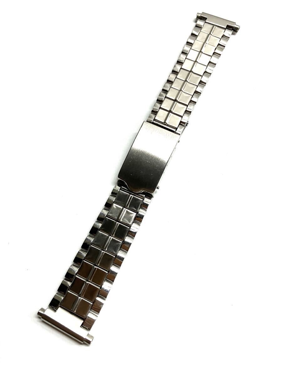 Stainless Steel Belt for Wristwatch Vintage Item 16.5 21mm Length Approximately