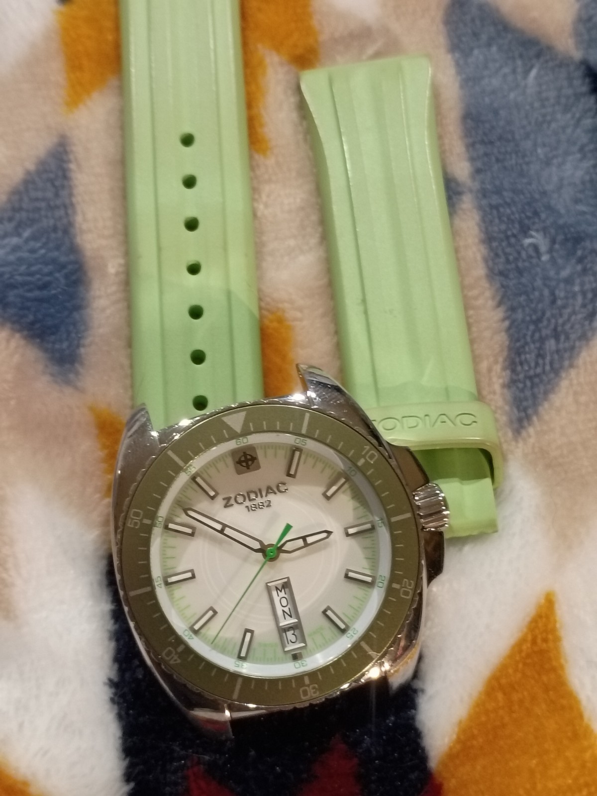 Zodiac Speed Dragon Z05516 Mens Diver, Super Nice!!!