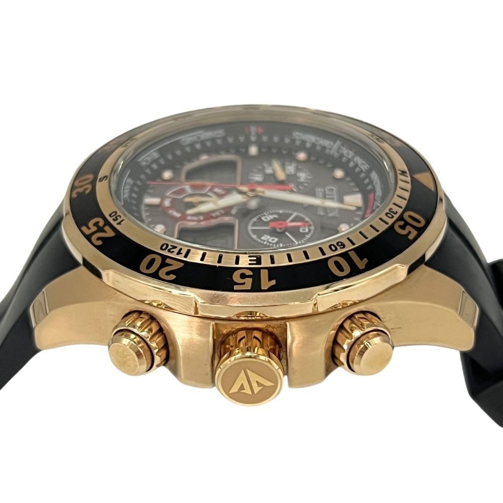Citizen Promaster Chronograph Eco-Drive C660-S067634 Gold Black Mens Watch
