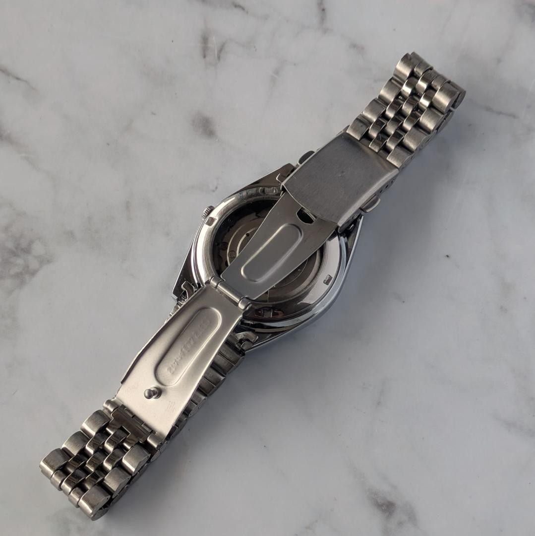 SEIKO 1980-1989 Automatic Stainless Steel Silver Dial Unisex Watch