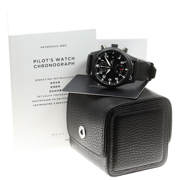 IWC Pilot’s Watch Top Gun IW389001 45mm Ti Black Dial Automatic Watch #C2022