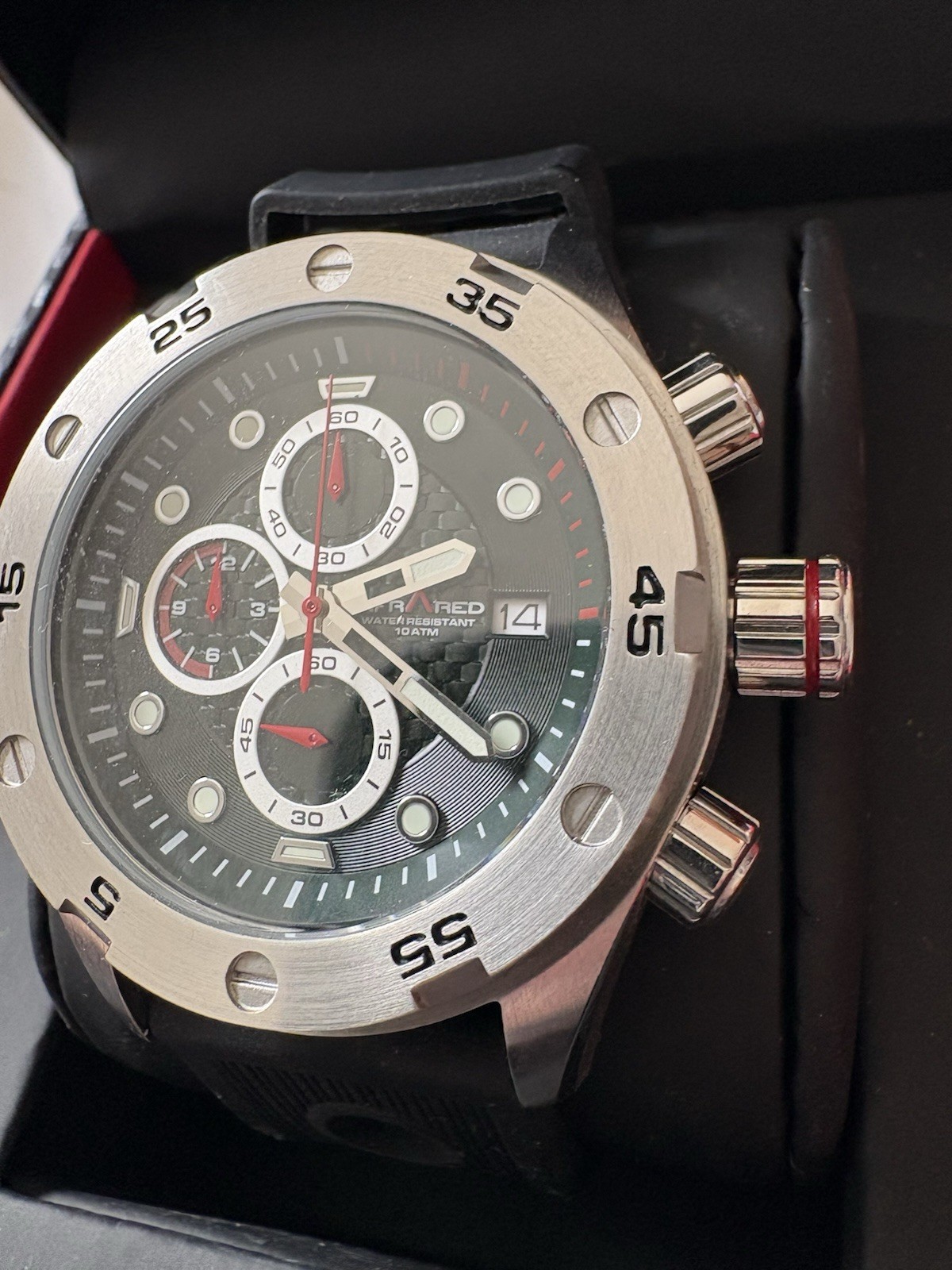 Infrared Challenger Flex Series 46.5mm Black/Silver