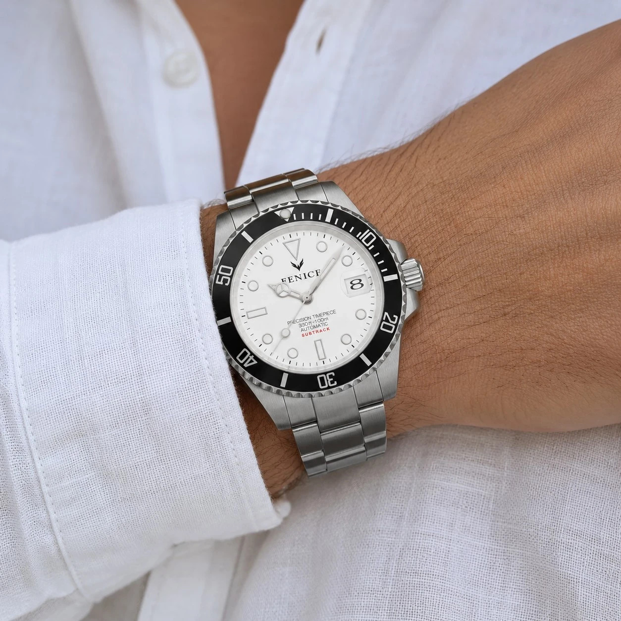 Fenice Subtrack Aurora Inverso Automatic Watch 10 ATM Miyota 21 Jewels