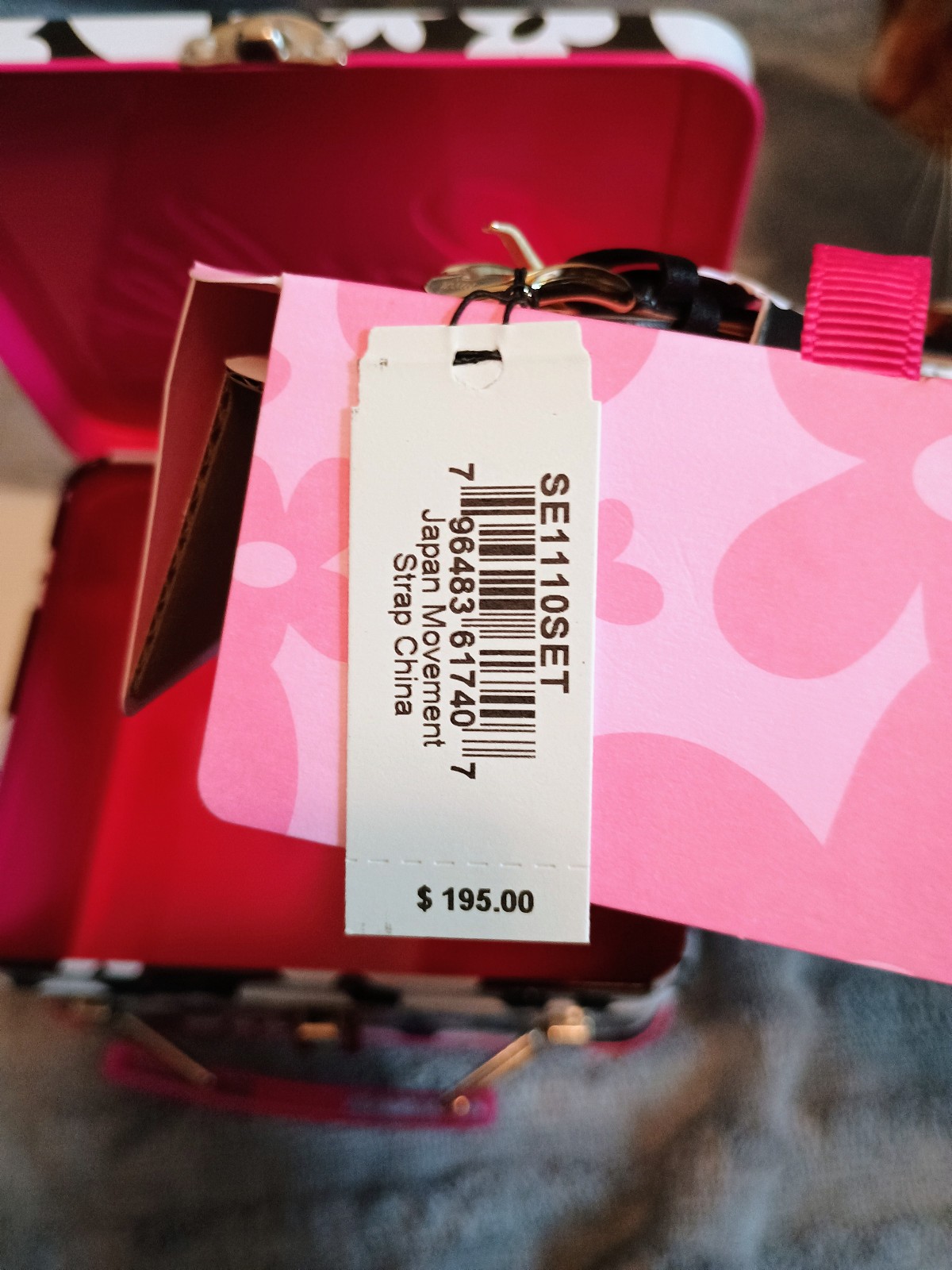 Barbie X Fossil Watch W/ Changeable/Extra Band in Lunch Box, 2023 New NRFB